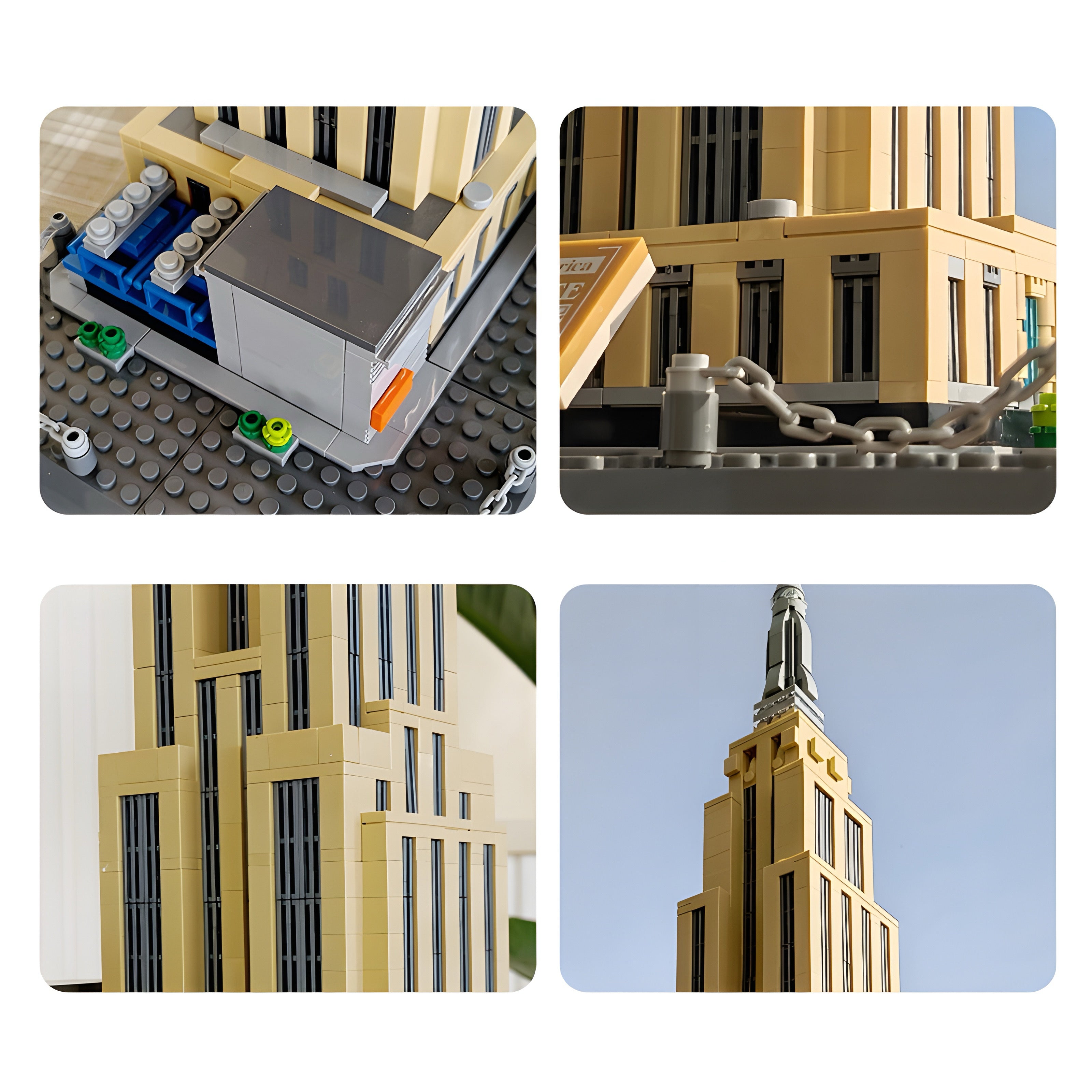Empire State Building | 1572pcs | Block World