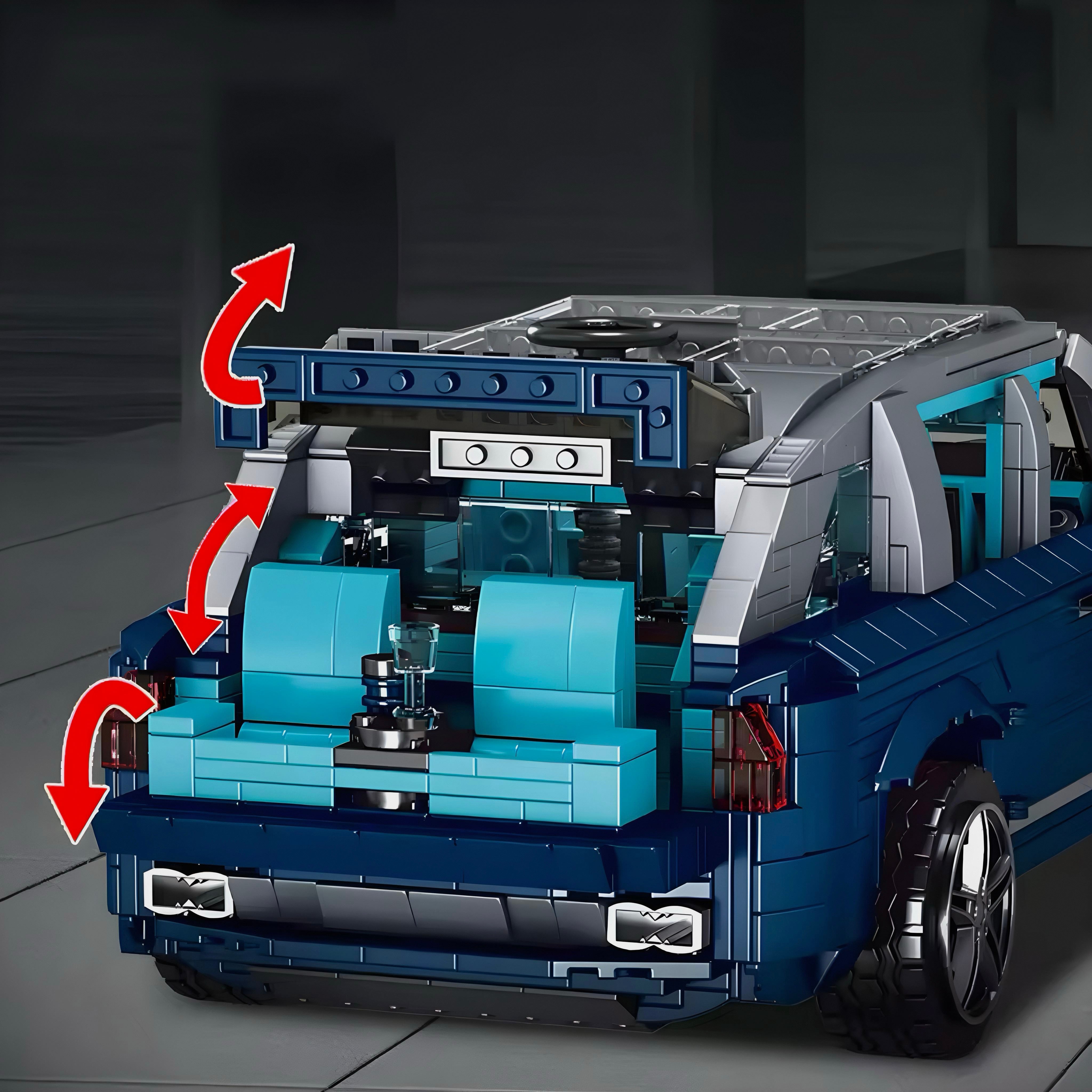 British Luxury SUV | 1882pcs | Block World