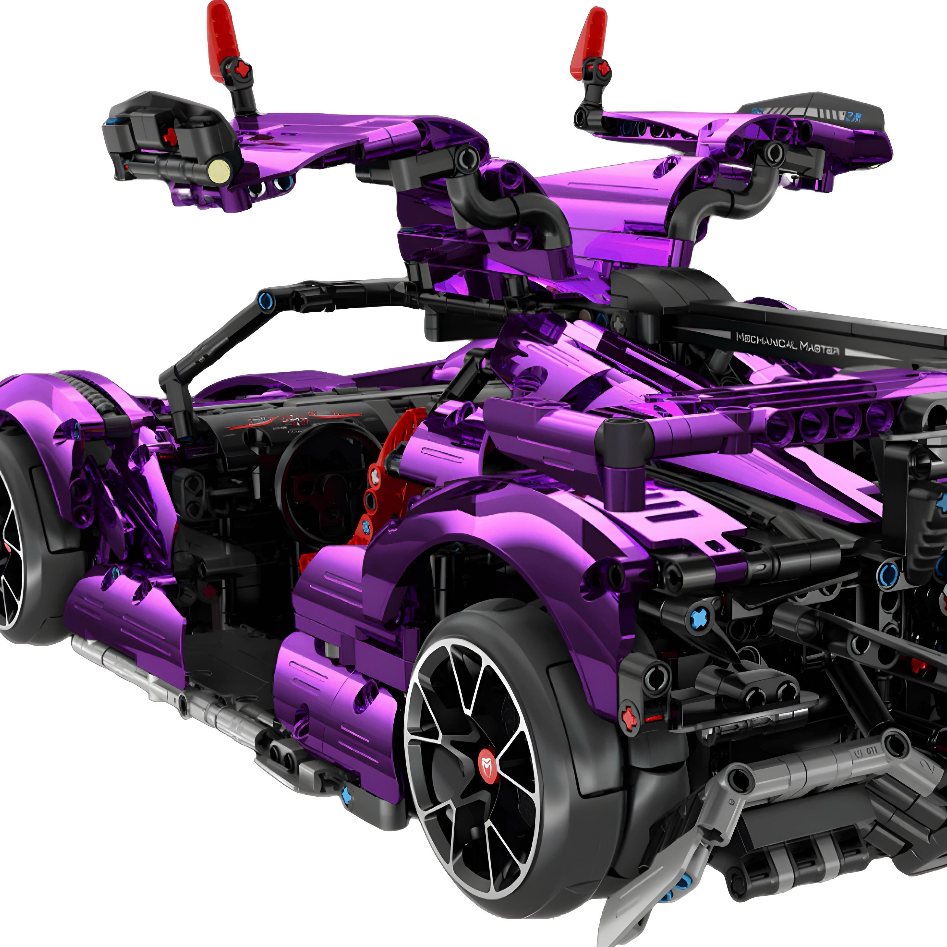 Chrome Edition Drifting Hypercar | 2444pcs | Block World