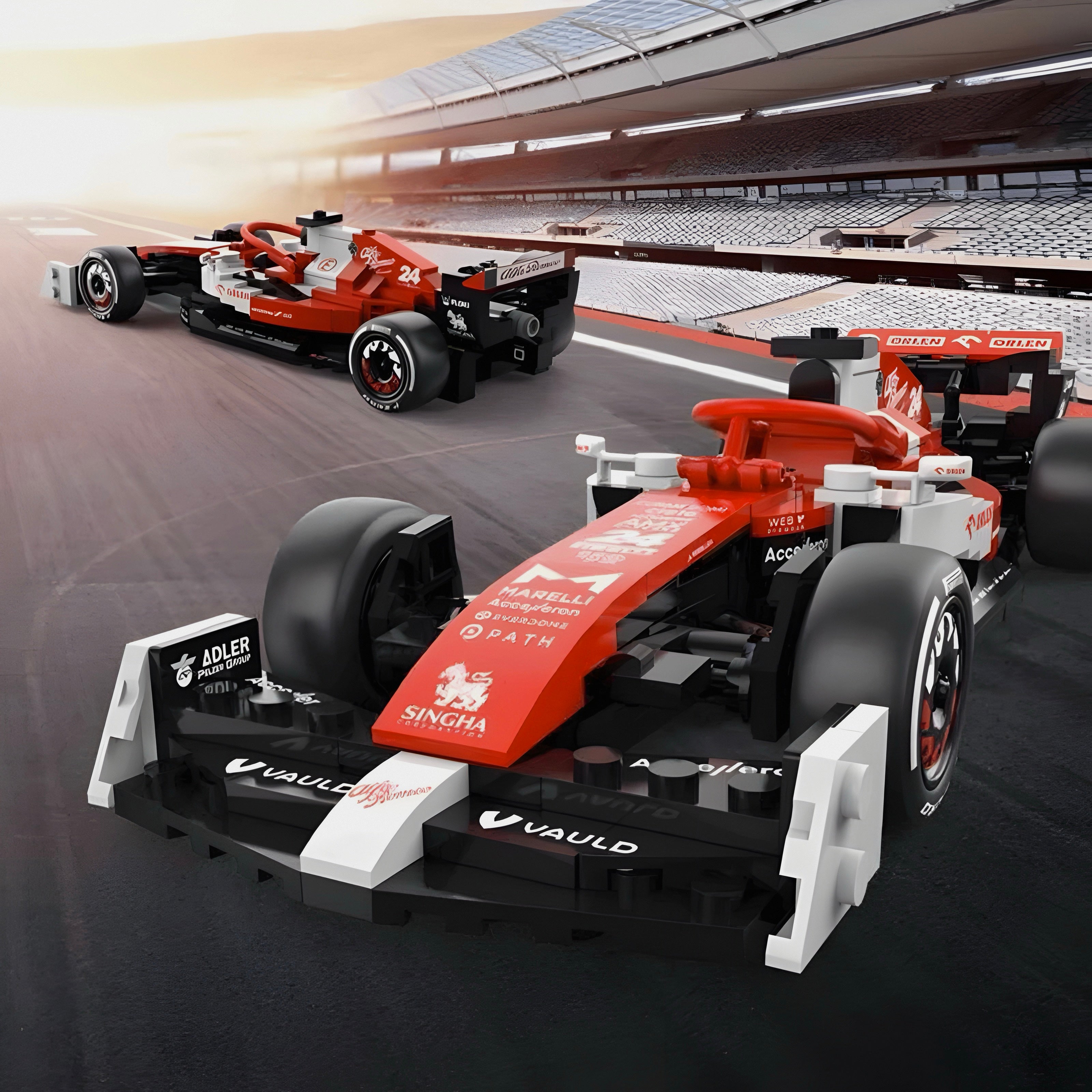 2022 Alfa Romeo F1 C42 | 340pcs | Block World