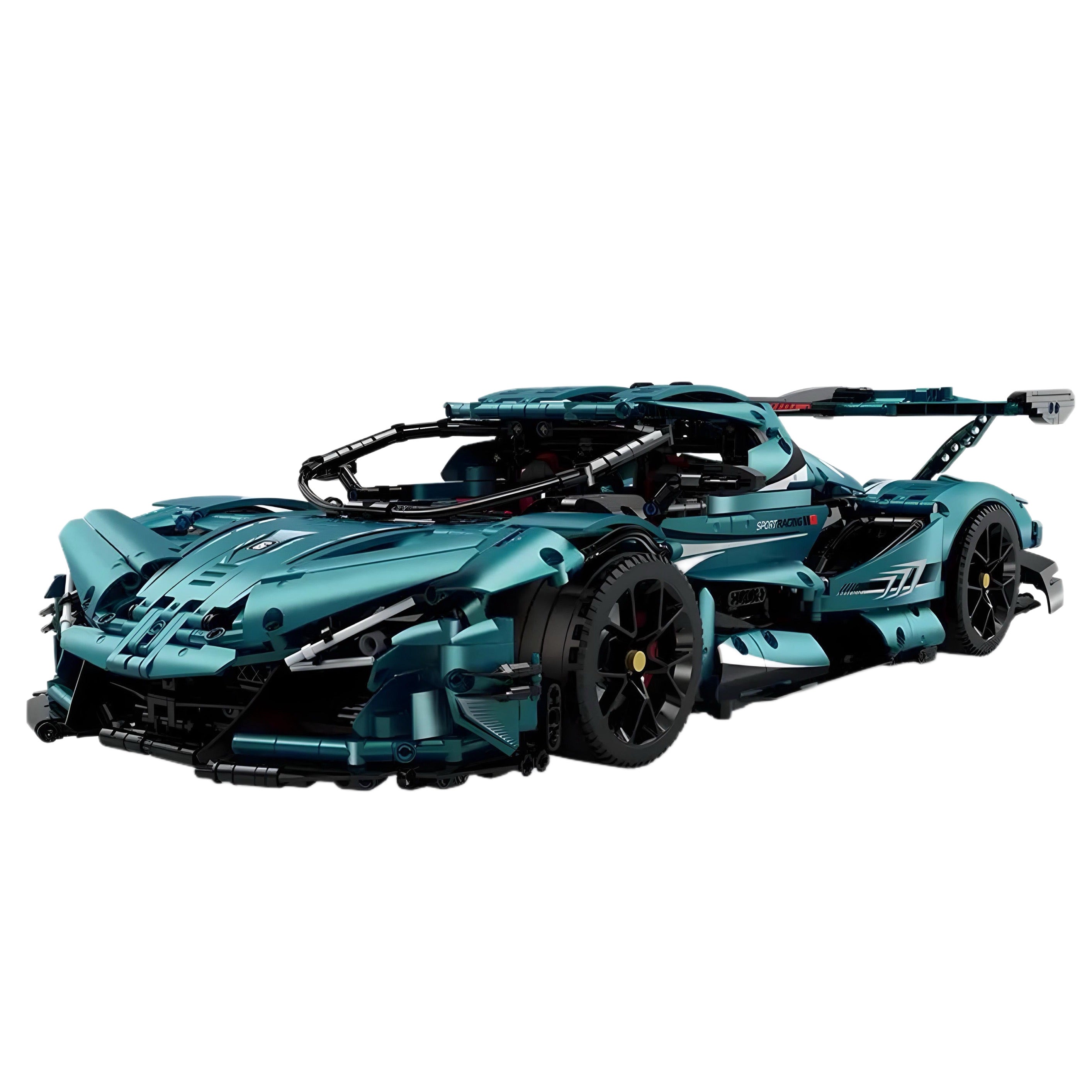 Satin Blue "intense Emotion" Hypercar | 3468pcs