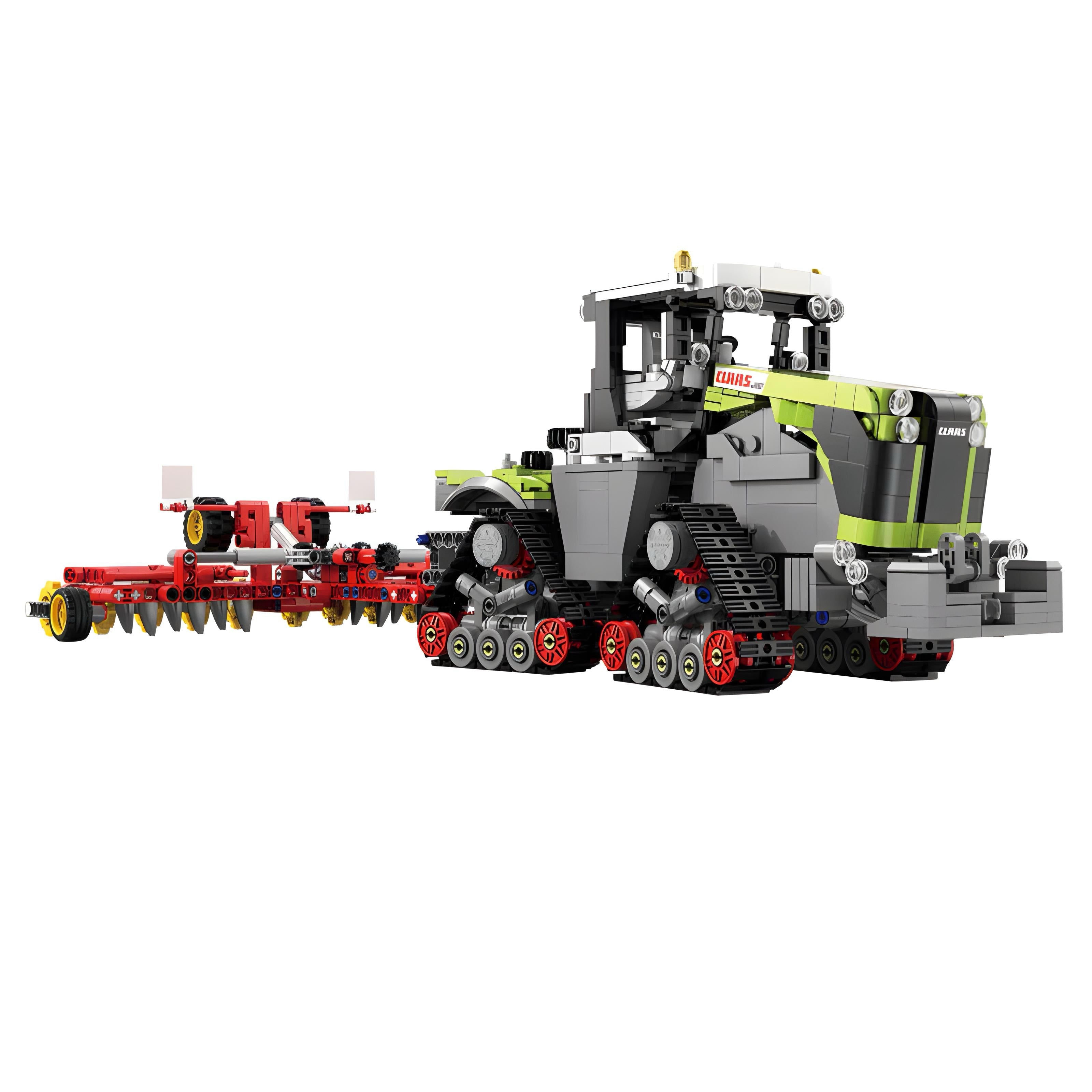 Claas Xerion 5000 Trac TS | 1336pcs | Block World