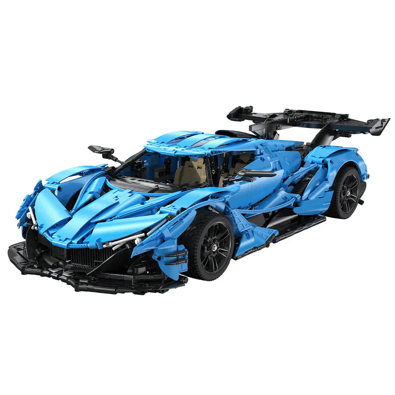 Blue Edition V12 Hypercar | 3864pcs | Block World