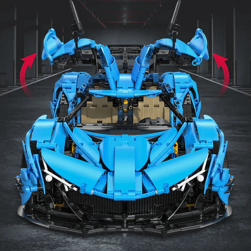 Blue Edition V12 Hypercar | 3864pcs