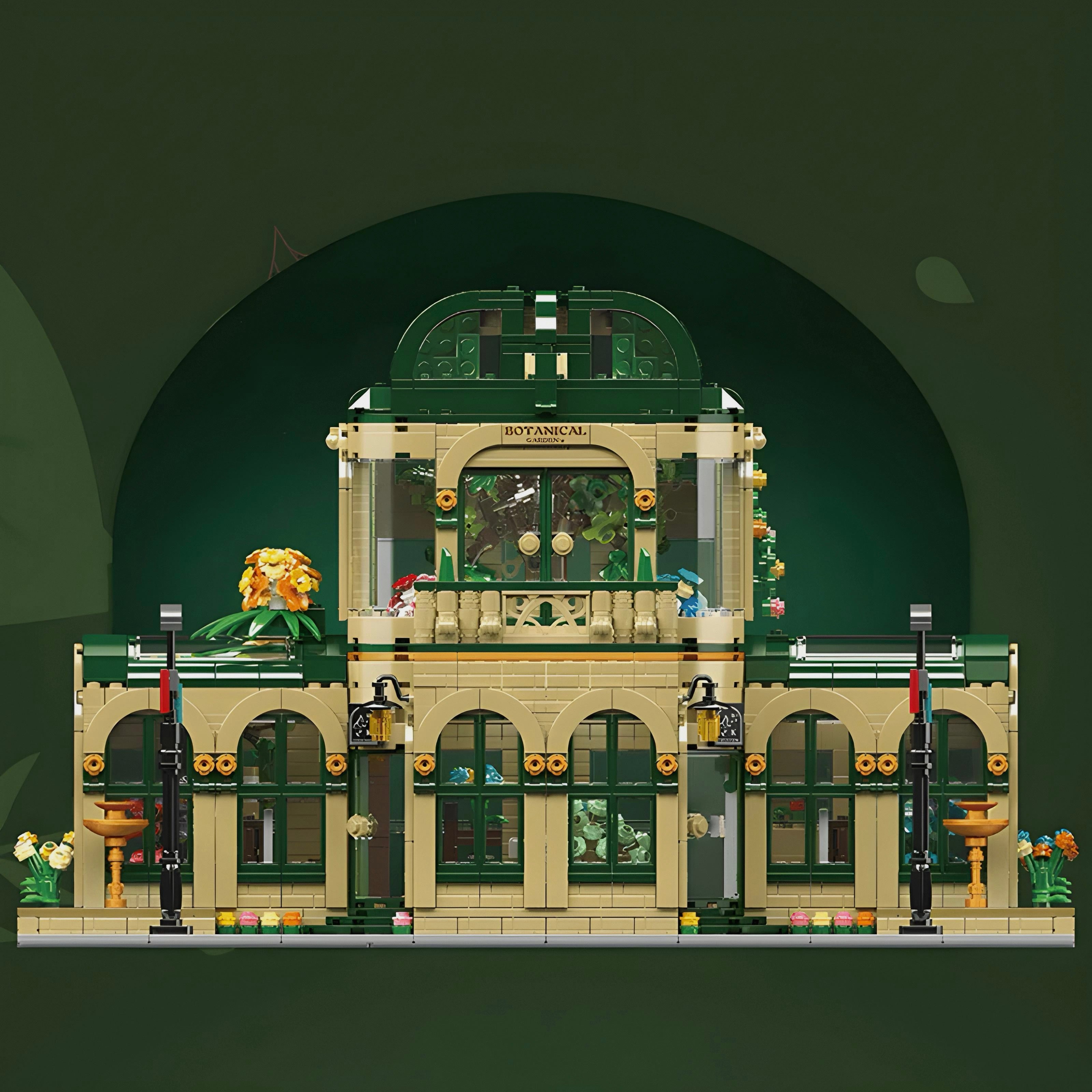 Dome Botanical Gardens | 3382pcs | Block World