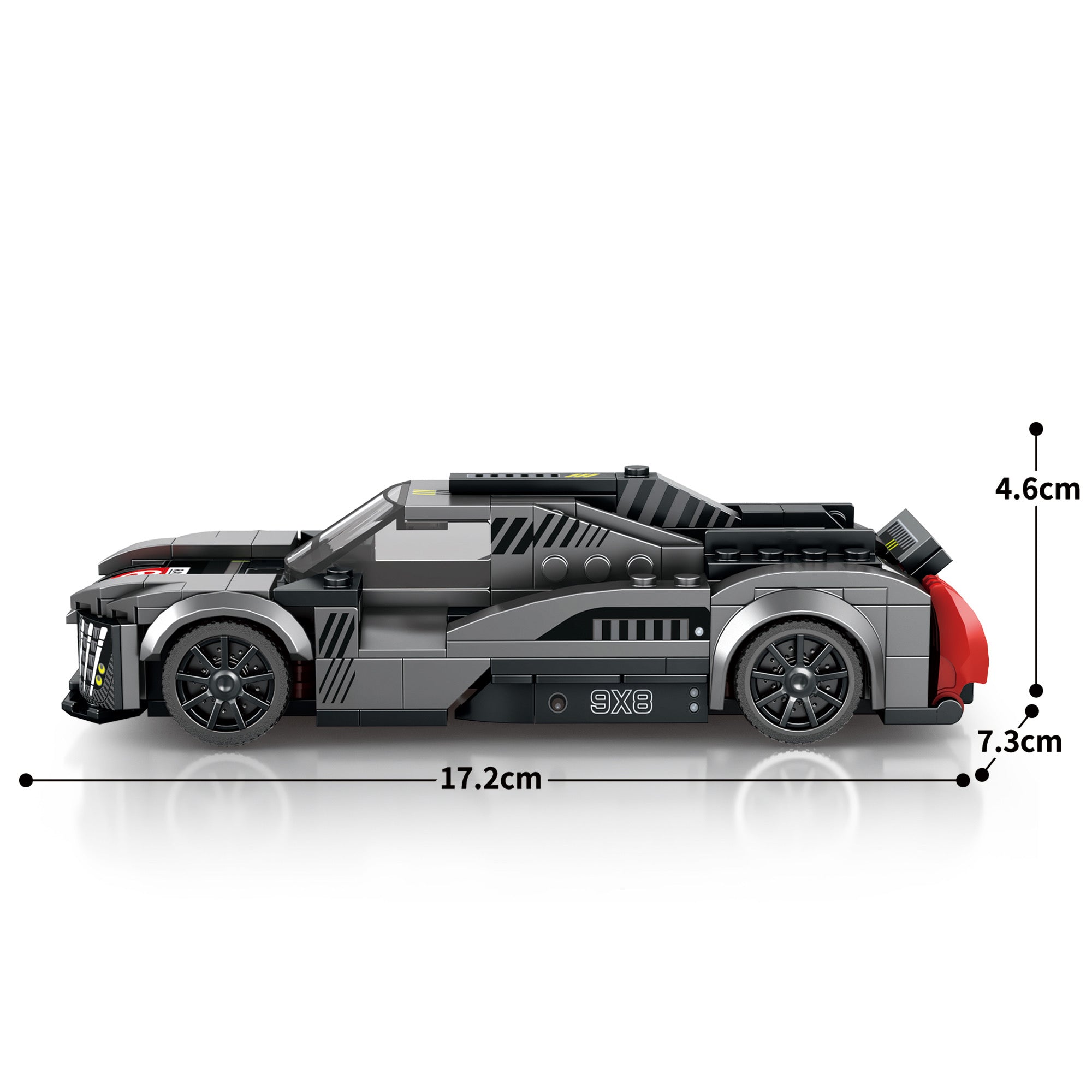 French Endurance Hypercar | 286pcs | Block World