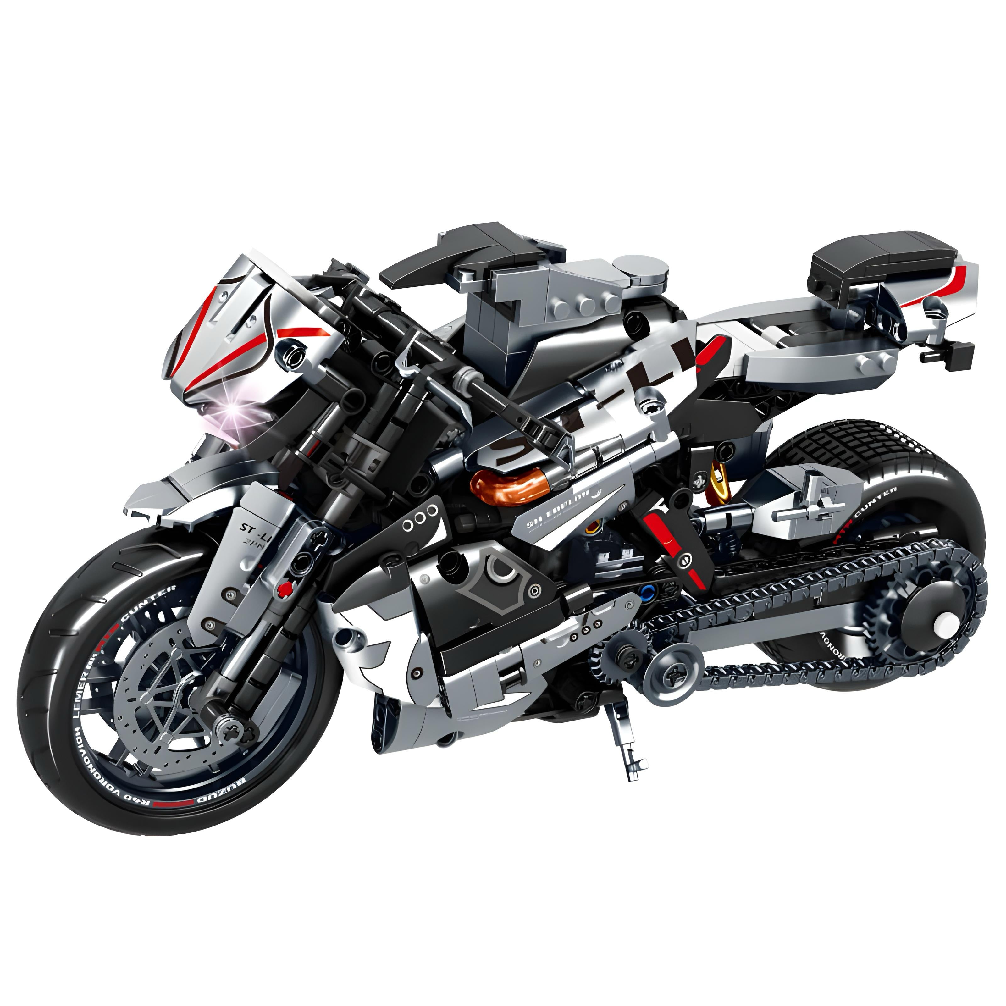 Japanese Motorbike | 842pcs | Block World