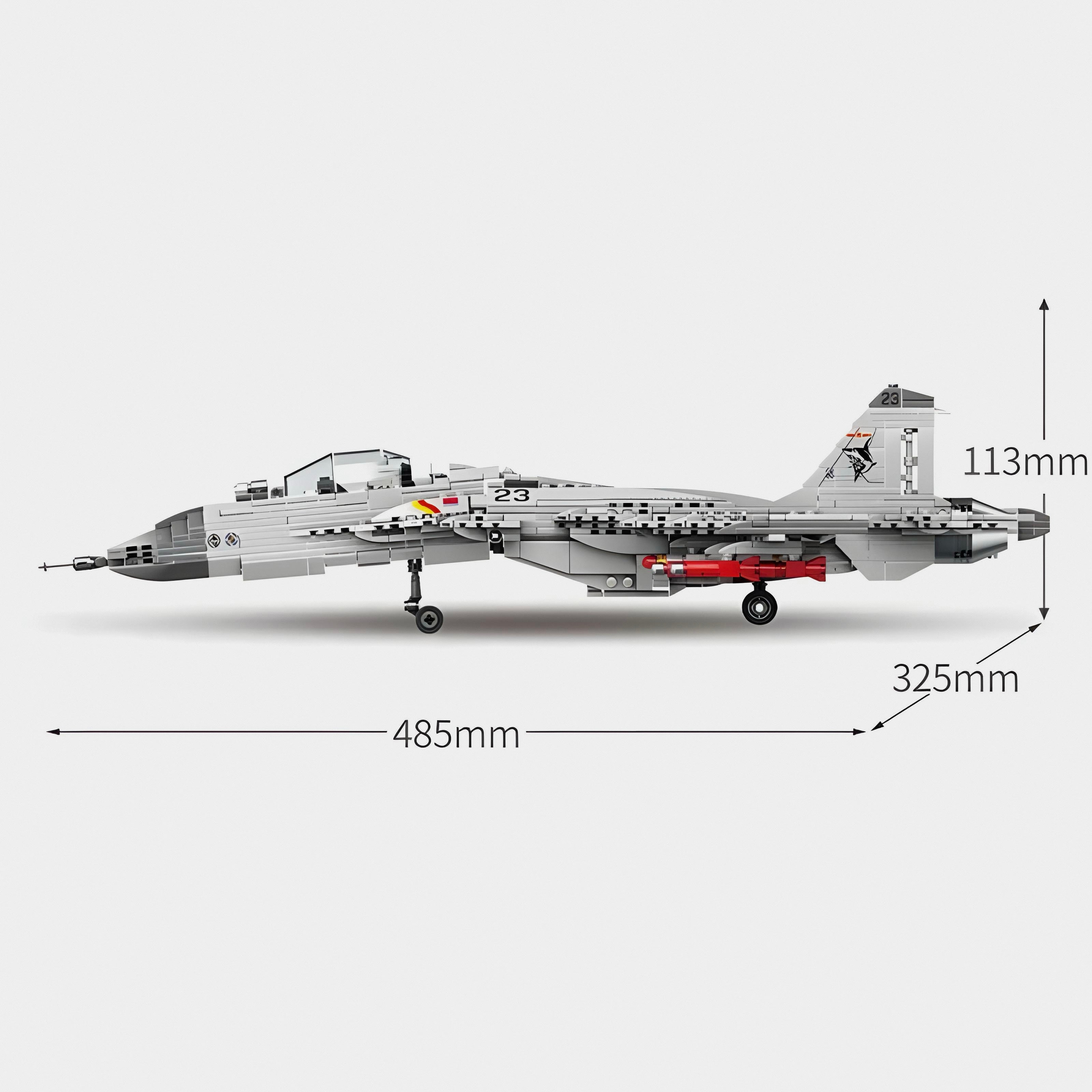 J-15 Fighter Aircraft | 1187pcs | Block World