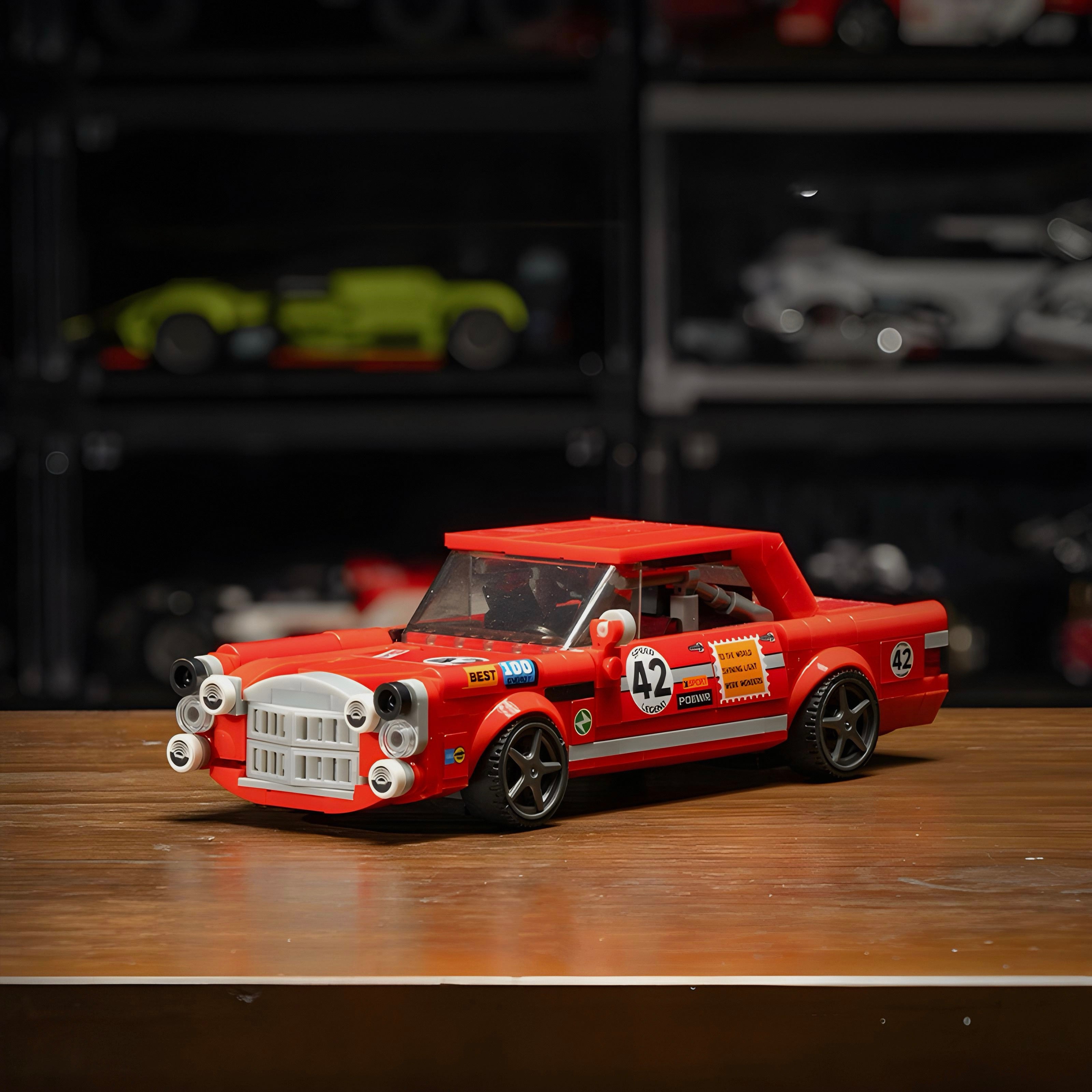 The Iconic 300 SEL "red Pig" | 344pcs