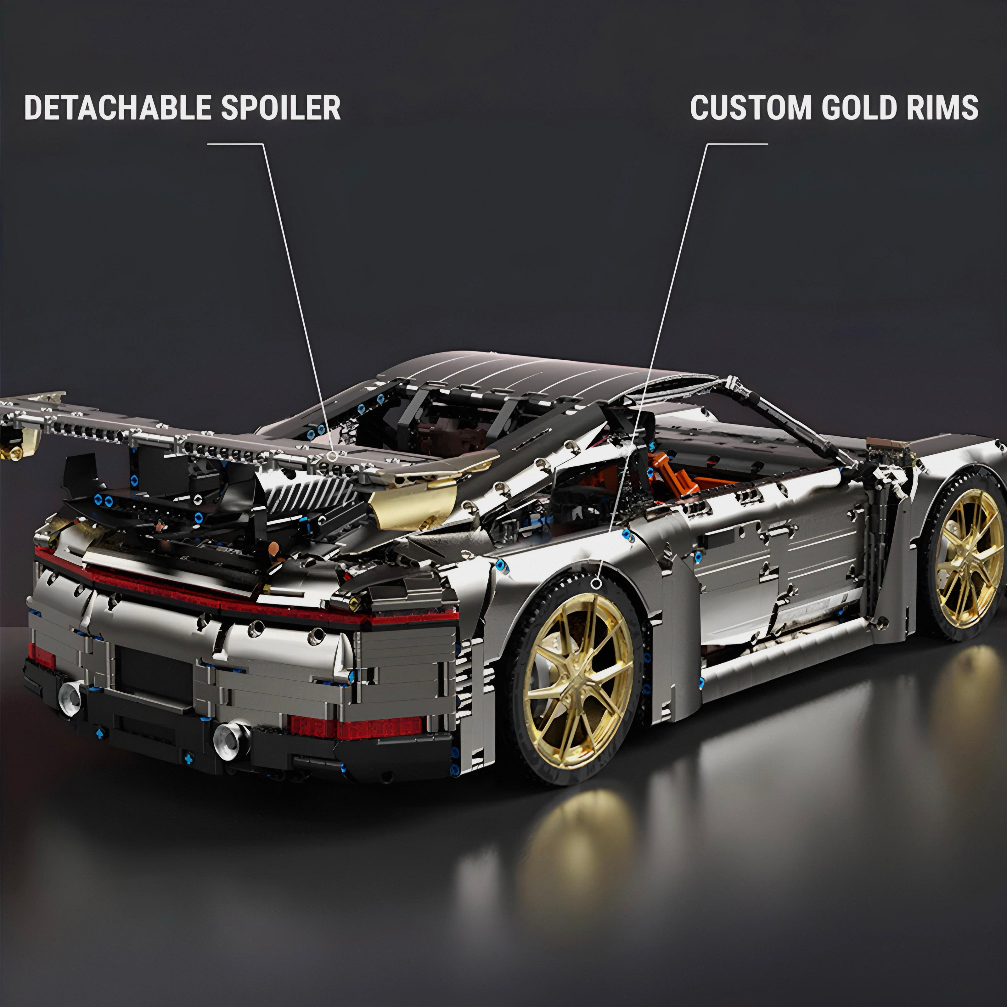 The Largest Ever Car Model | 5587pcs