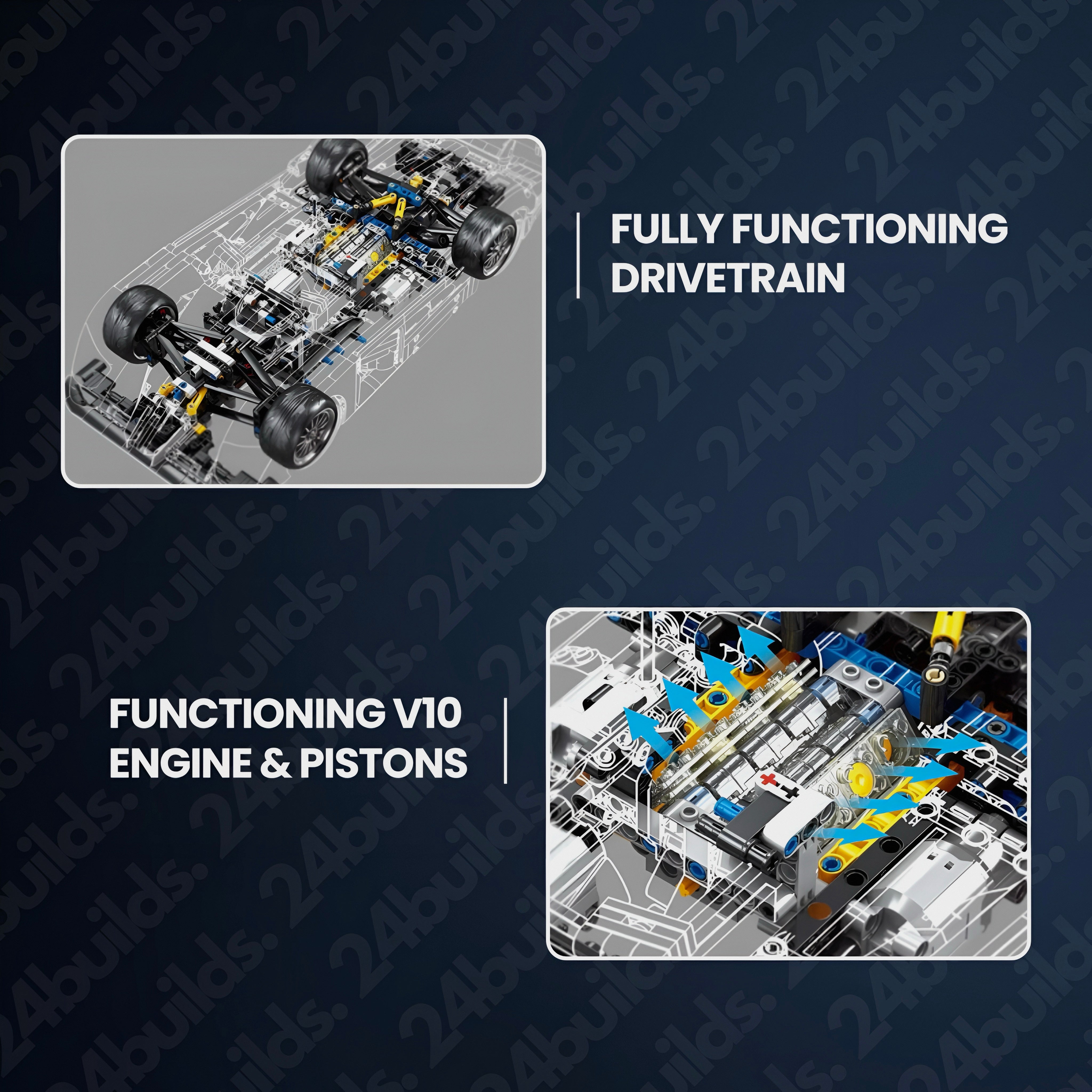 Audi R8 LMP 2000 | 2426pcs | Block World