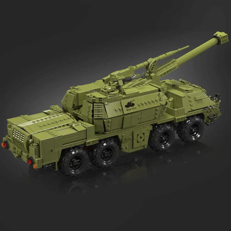 Dana Self-Propelled Artillery Tank | 1922pcs | Block World