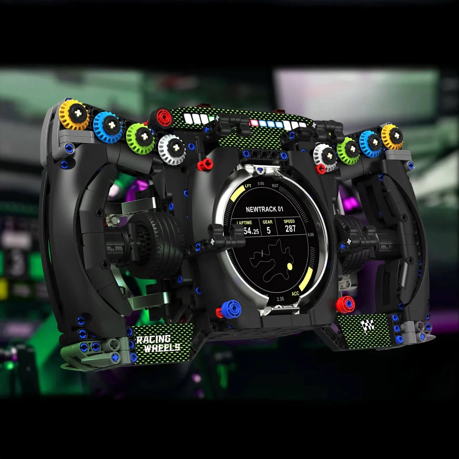 1:1 German Coupe Steering Wheel | 904pcs | Block World