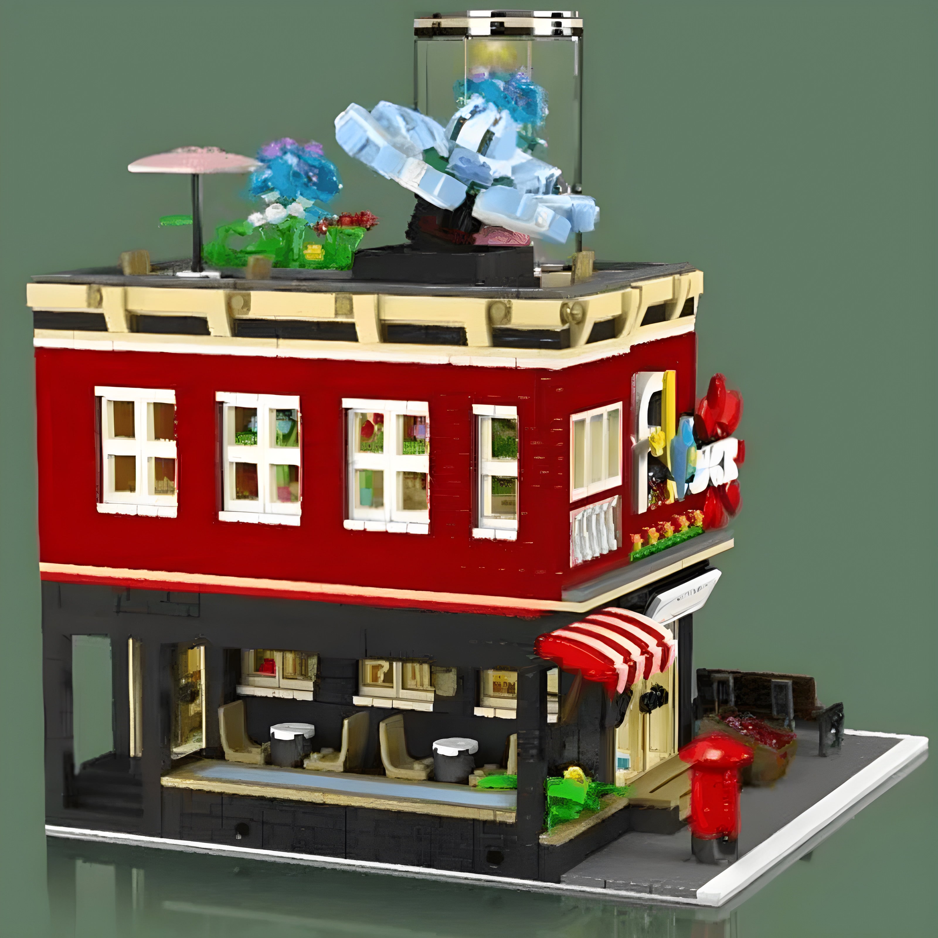 Flower Shop | 2290pcs | Block World