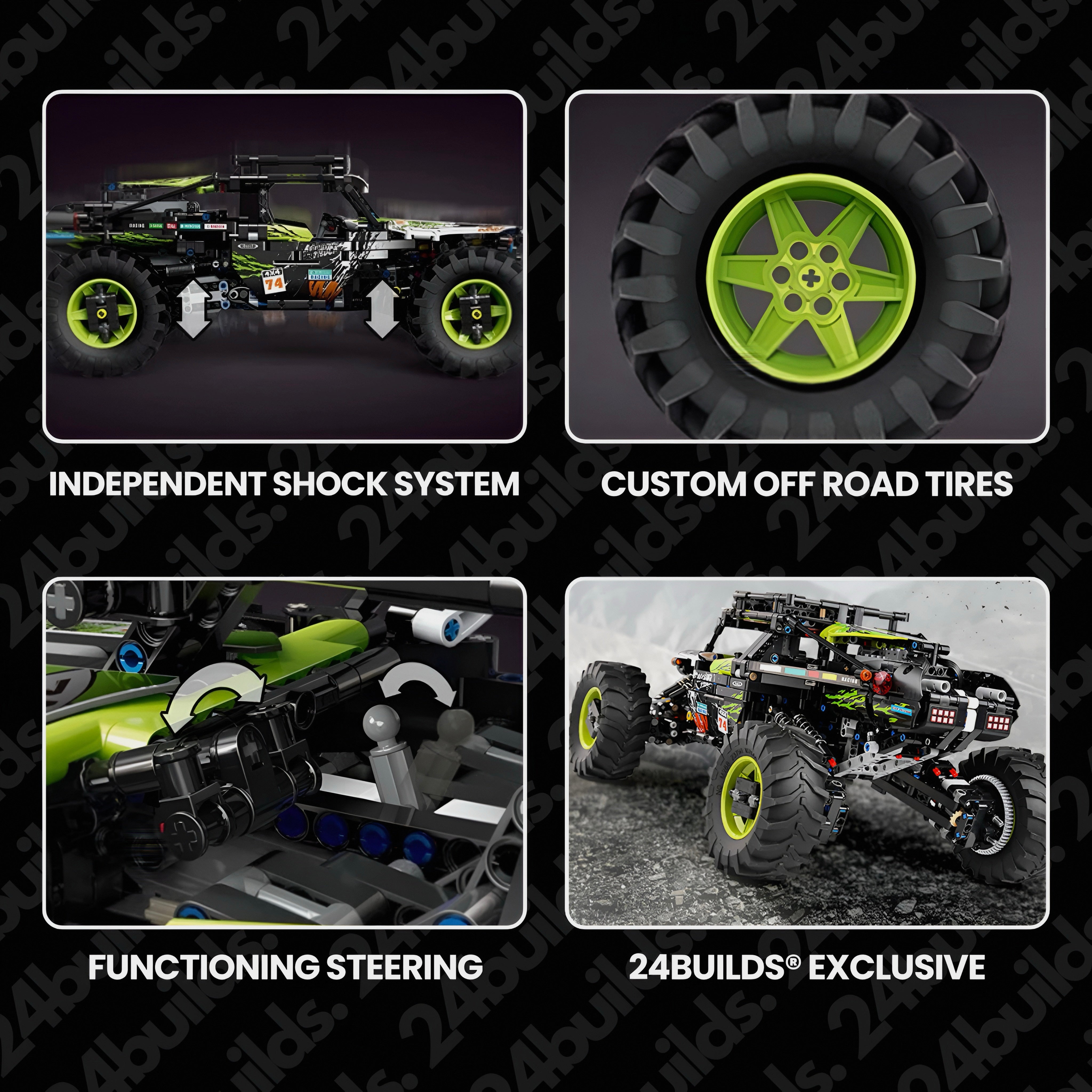 Remote Controlled Off Road Buggy | 1880pcs