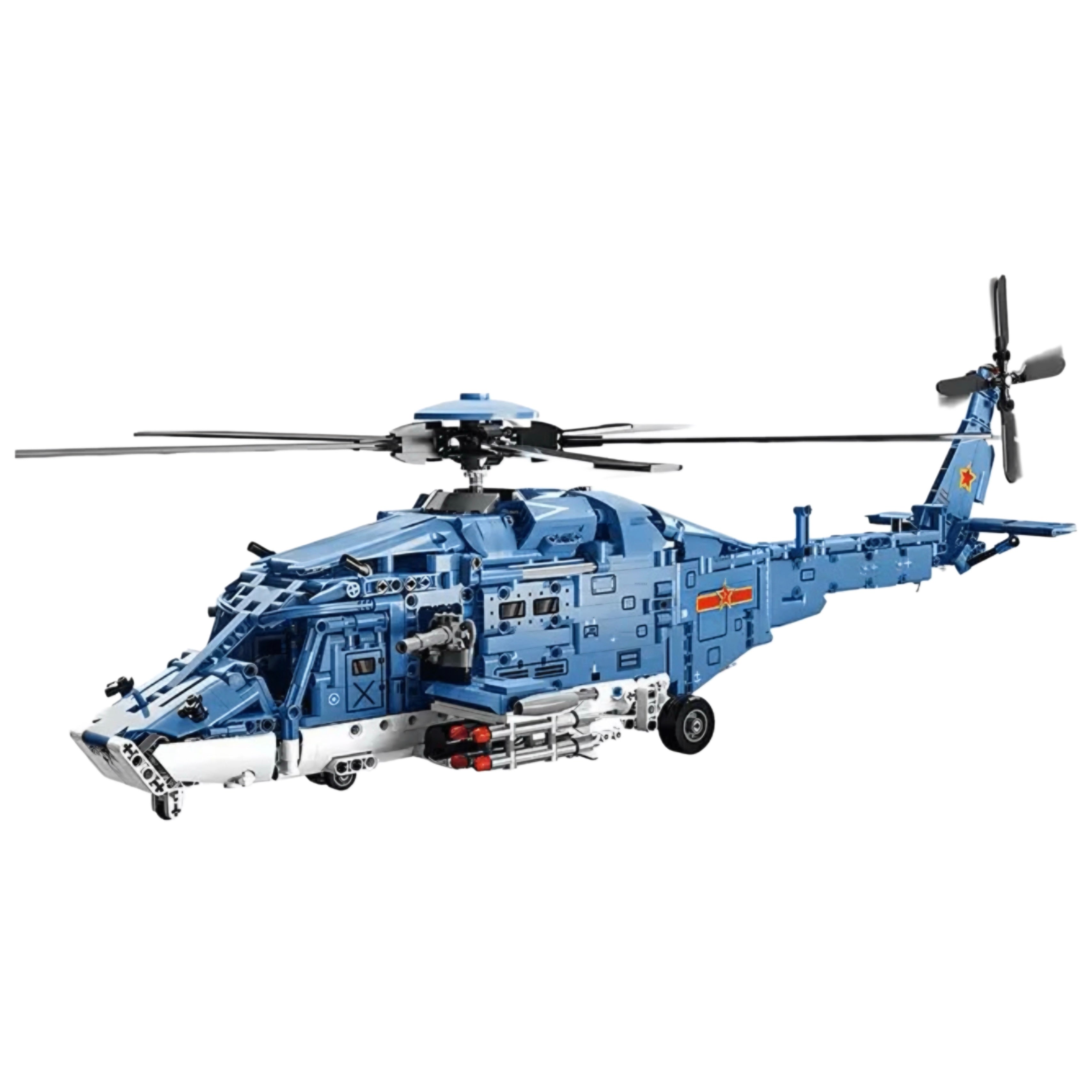 Gunship Helicopter | 1712pcs | Block World