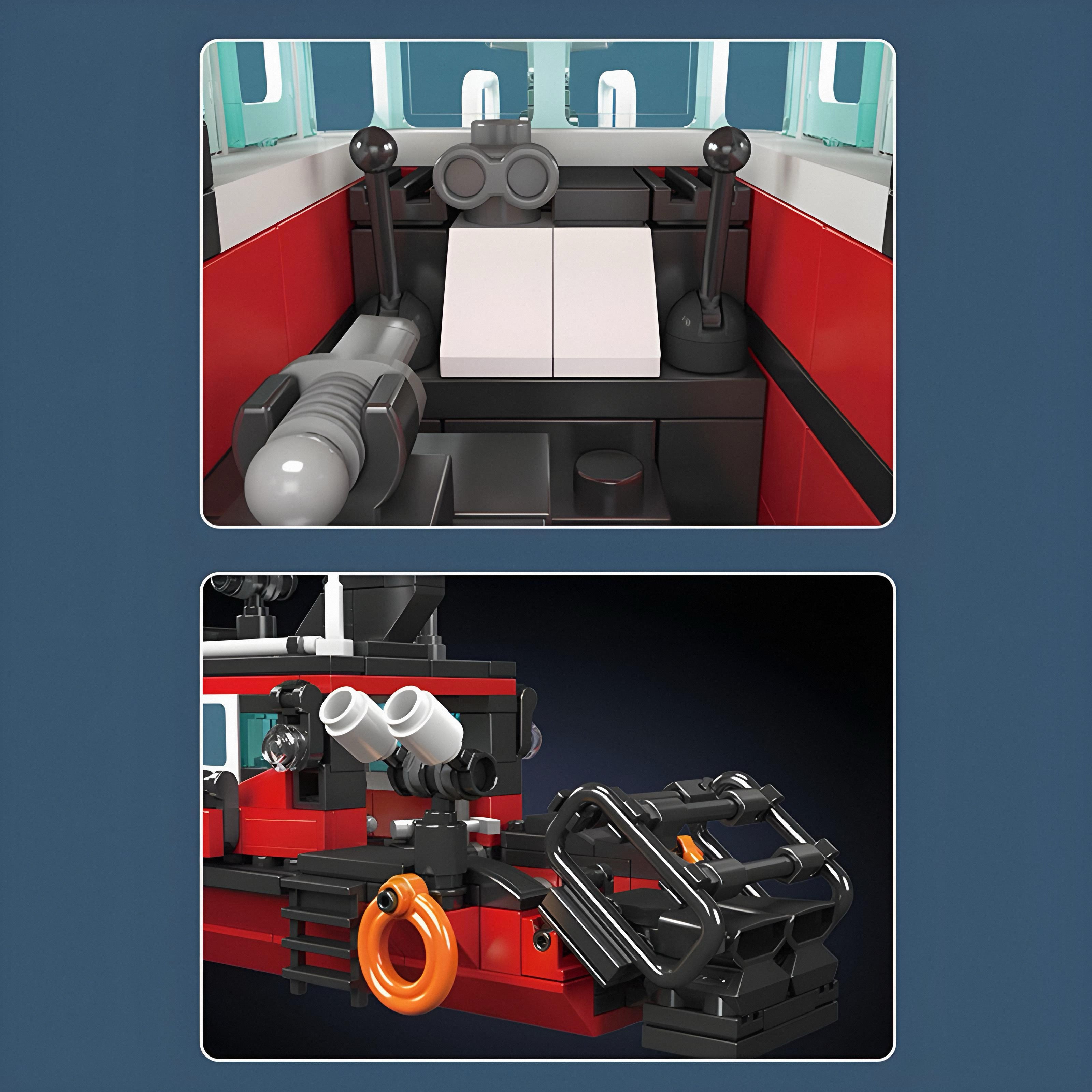 Fire Boat | 317pcs | Block World