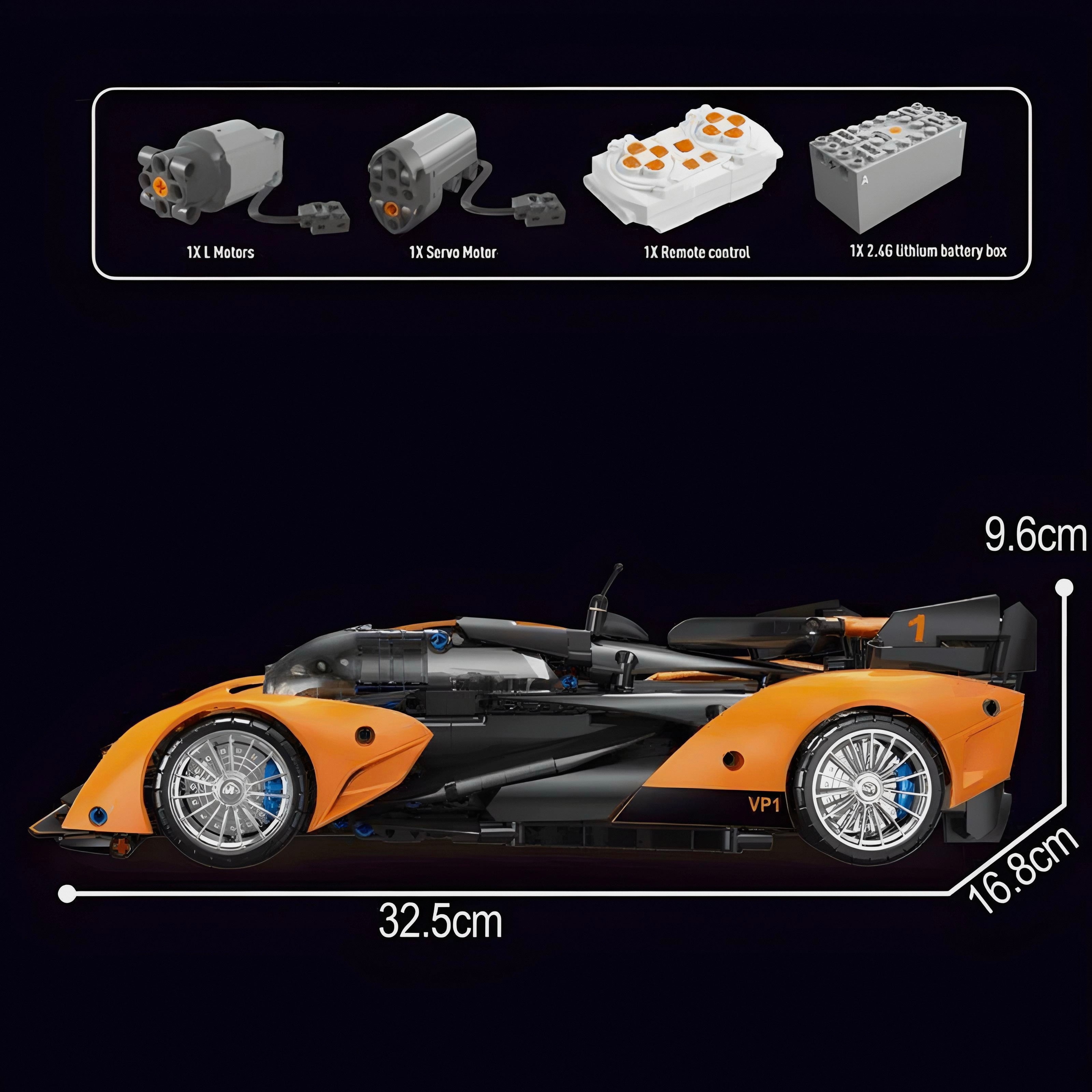 British GT Hypercar | 818pcs | Block World