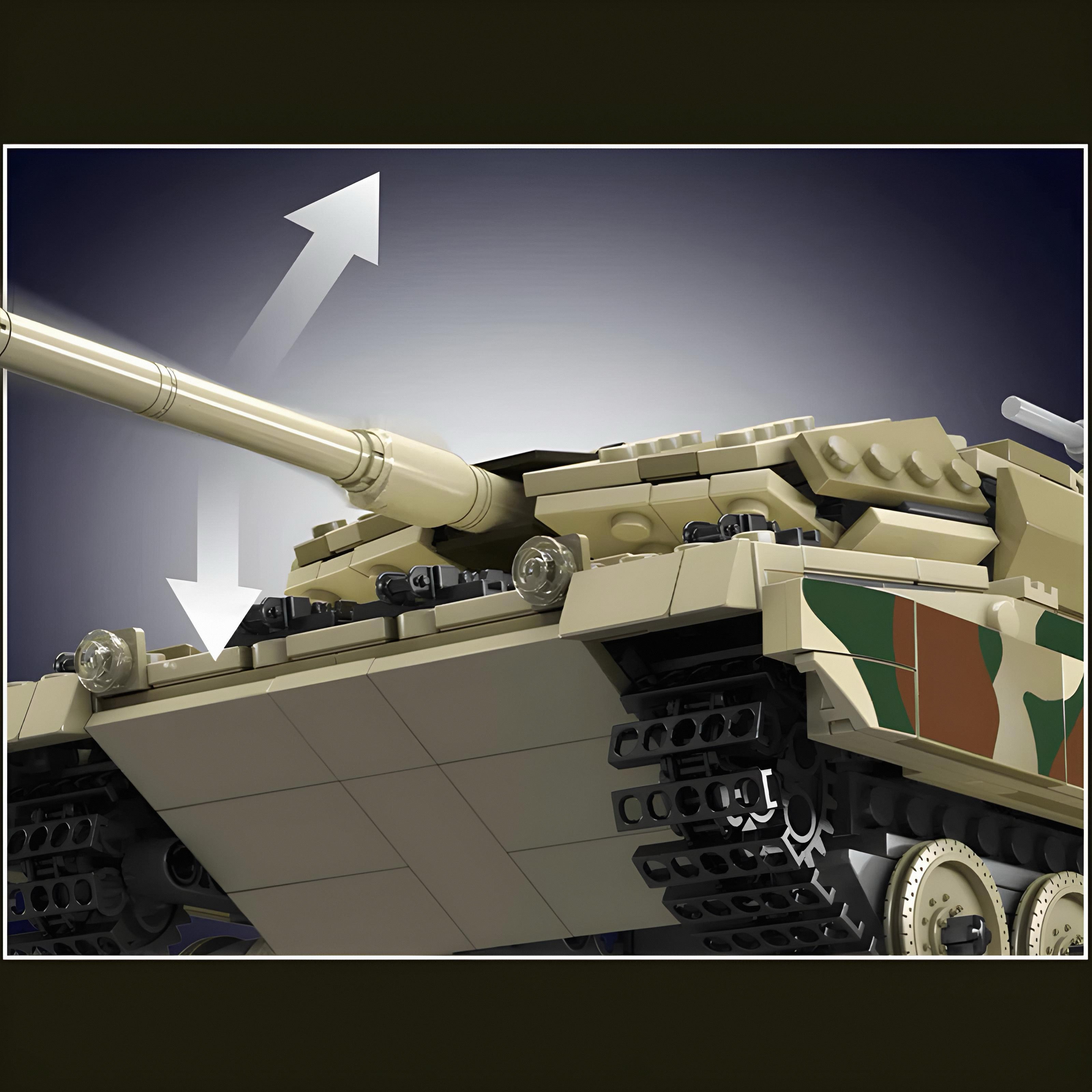 Remote Controlled Leopard Tank | 1092pcs