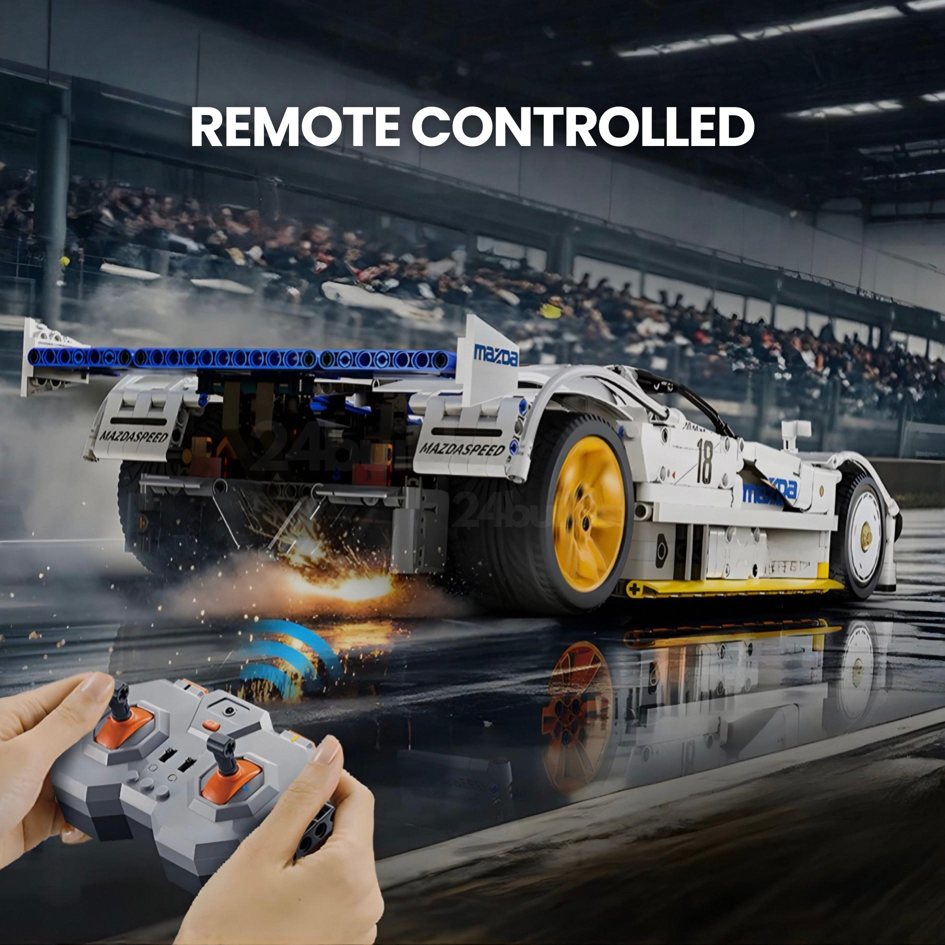 Remote Controlled Mazda 787B | 1796pcs