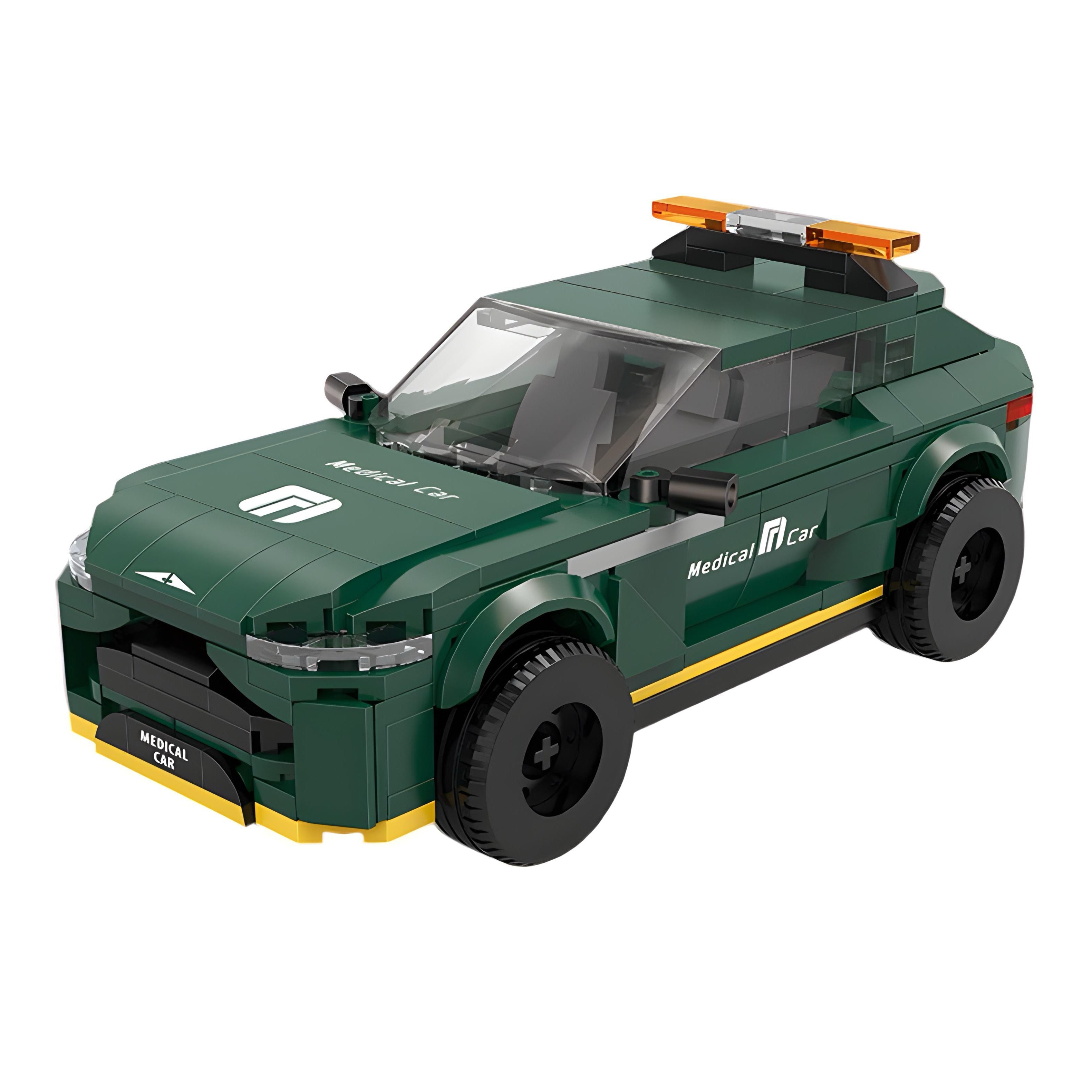British F1 Medical Car | 388pcs | Block World