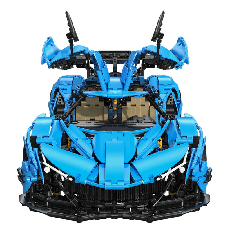 Blue Edition V12 Hypercar | 3864pcs | Block World