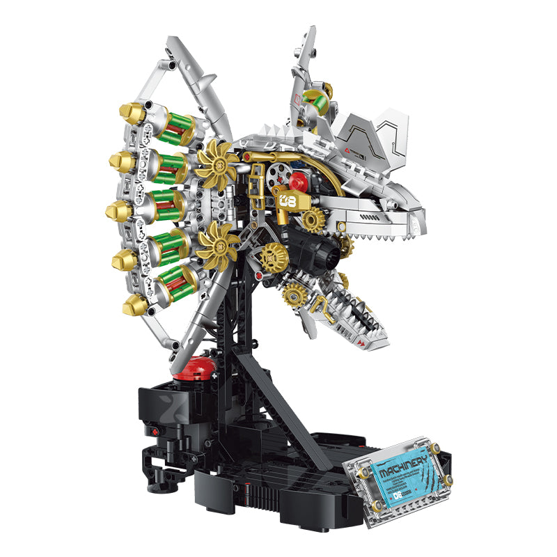 Cyber DinoMecha Head | 954pcs | Block World