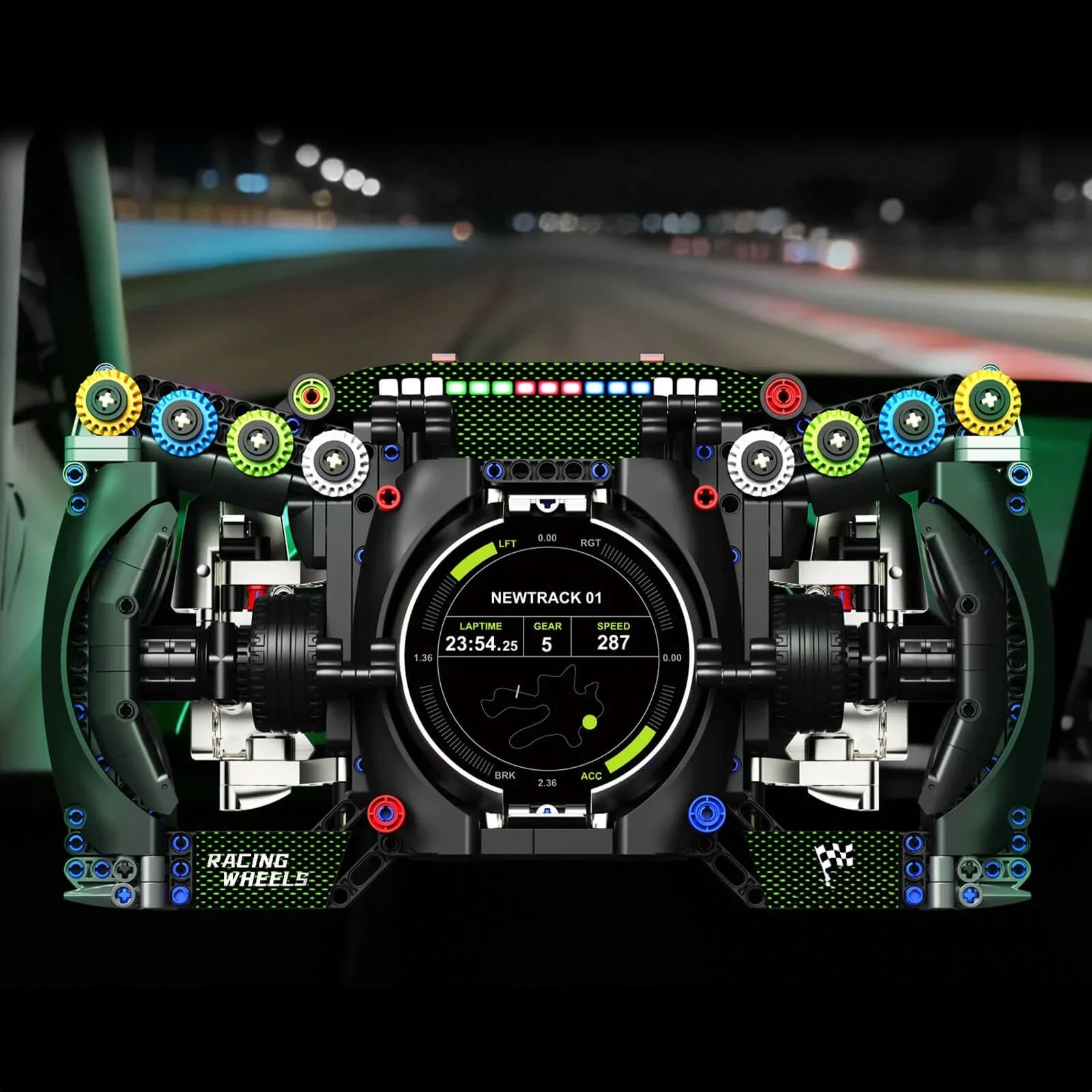 1:1 German Coupe Steering Wheel | 904pcs | Block World