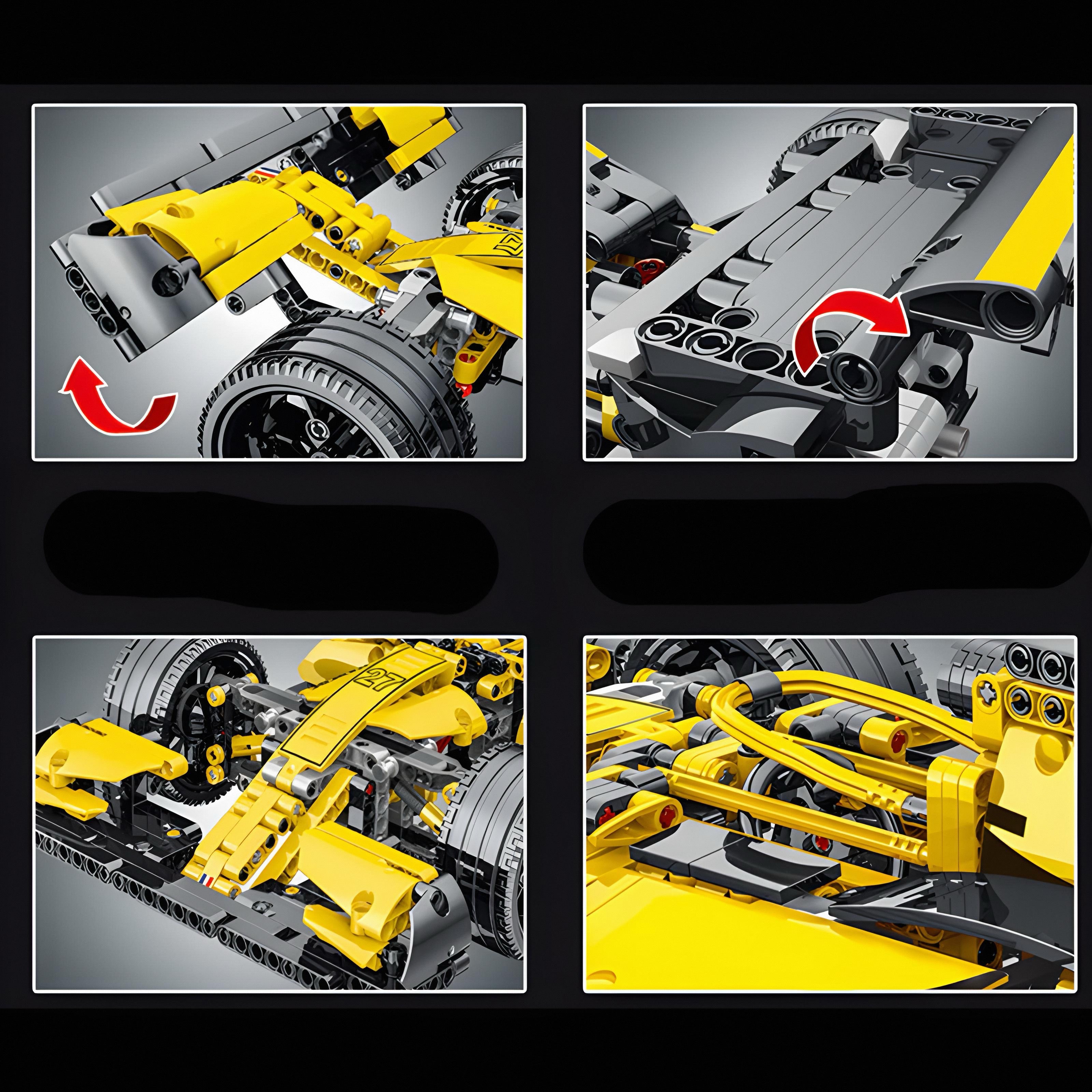 2017 French Single Seater | 1084pcs | Block World