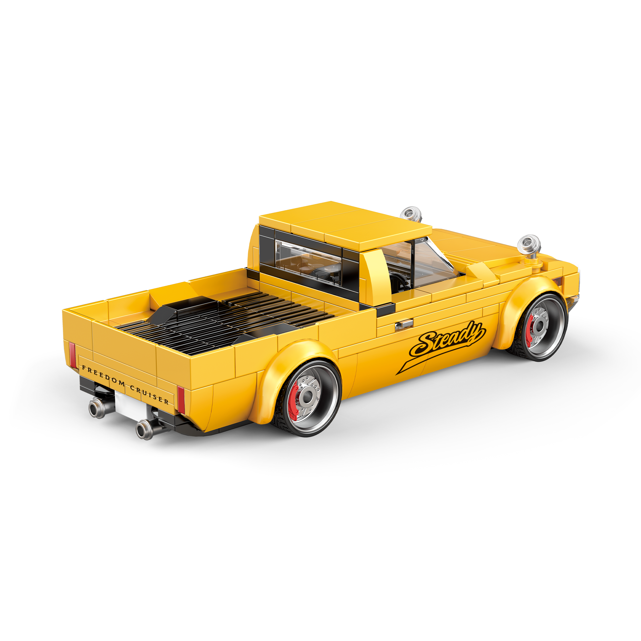 Classic JDM Pickup | 328pcs | Block World