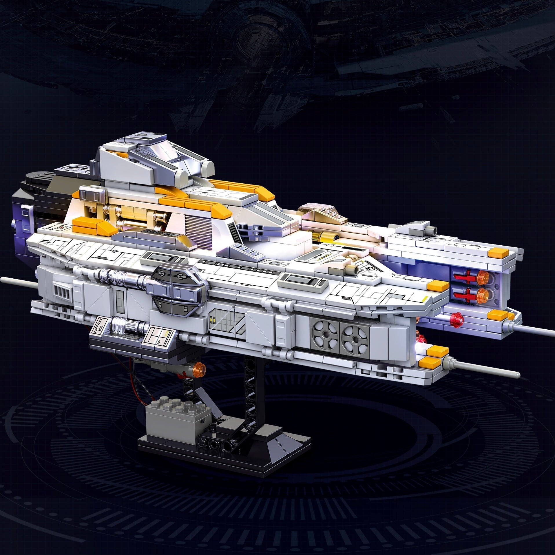 Intergalactic Tactical Warship | 794pcs | Block World