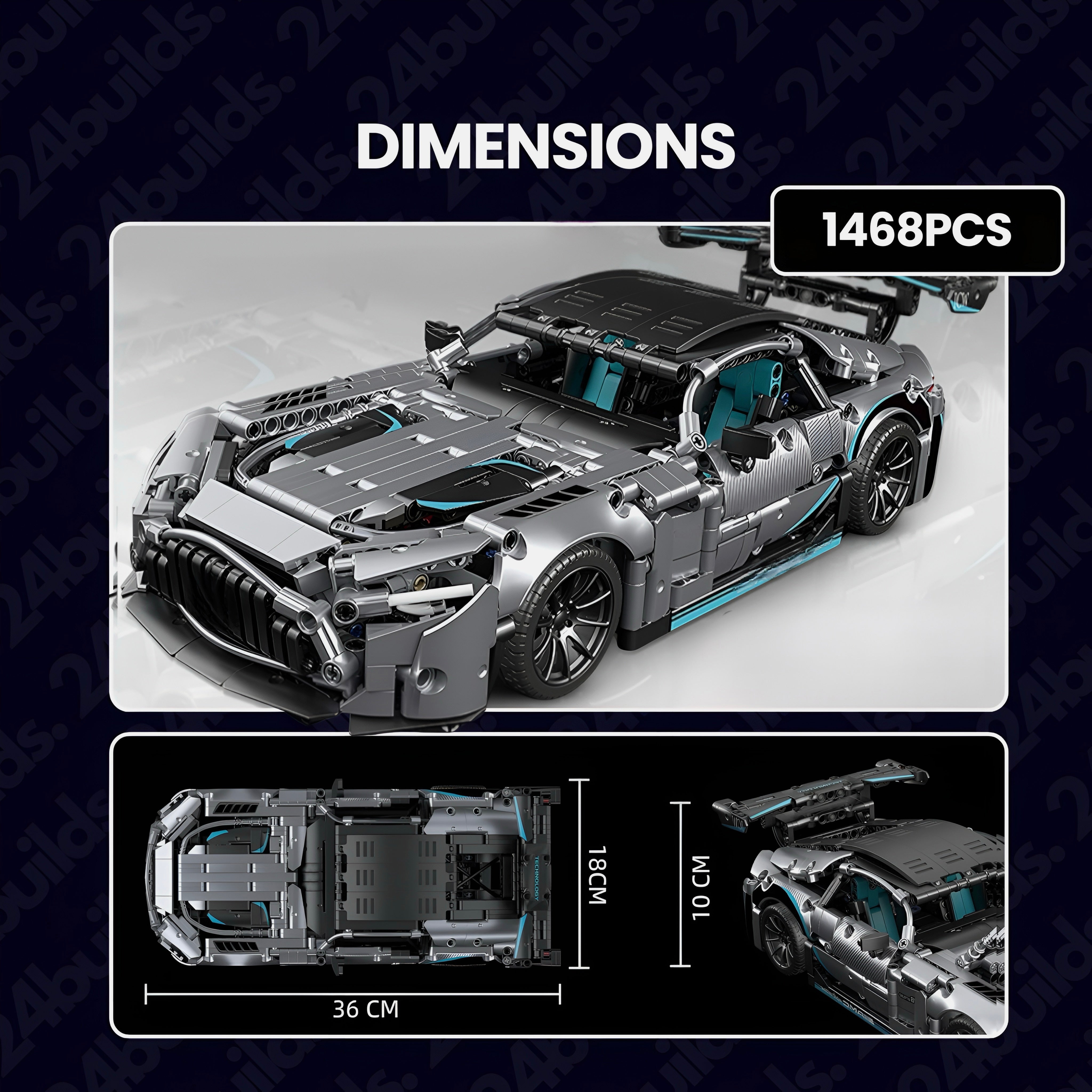 Race Edition German GT-R | 1468pcs