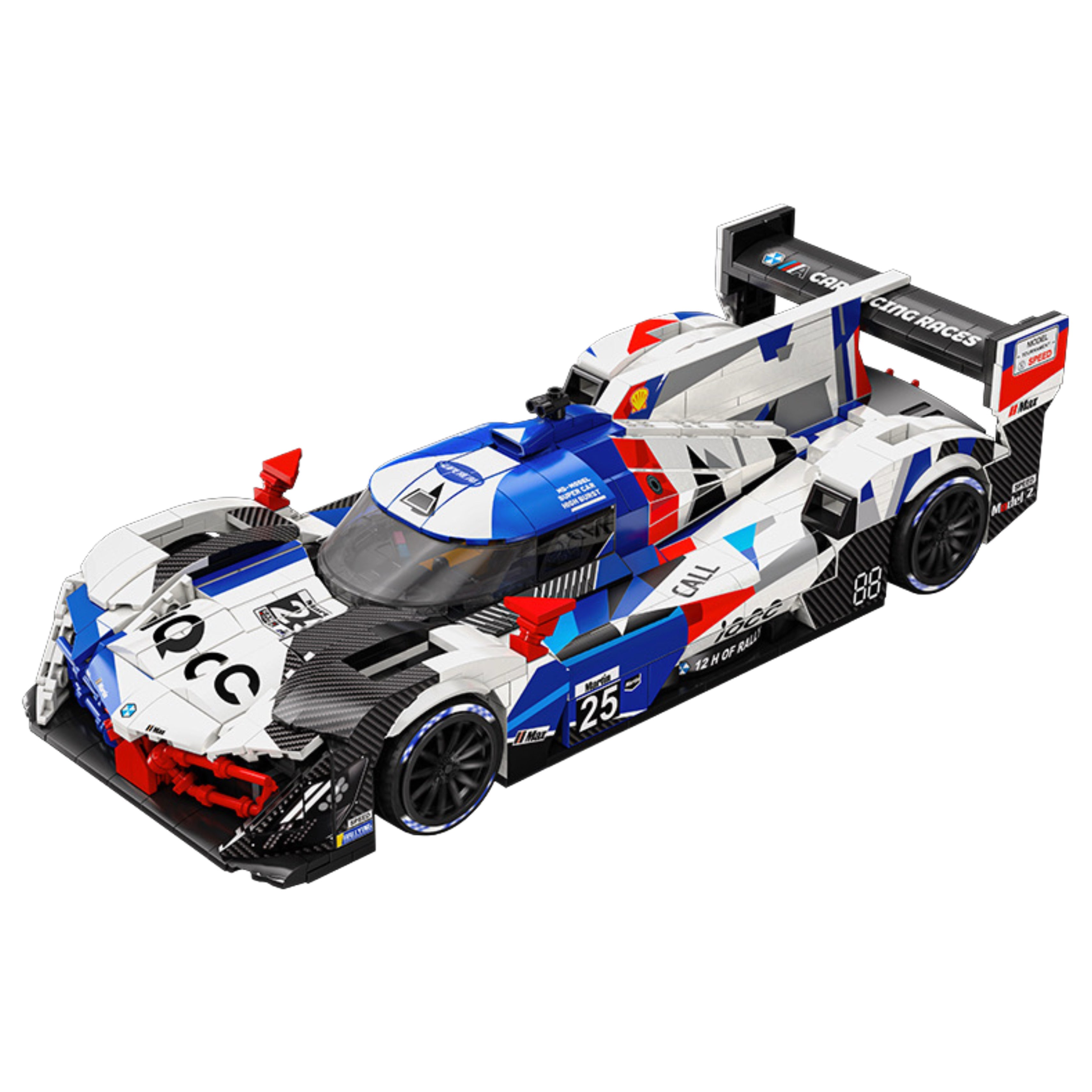 German Endurance Prototype | 1068pcs | Block World