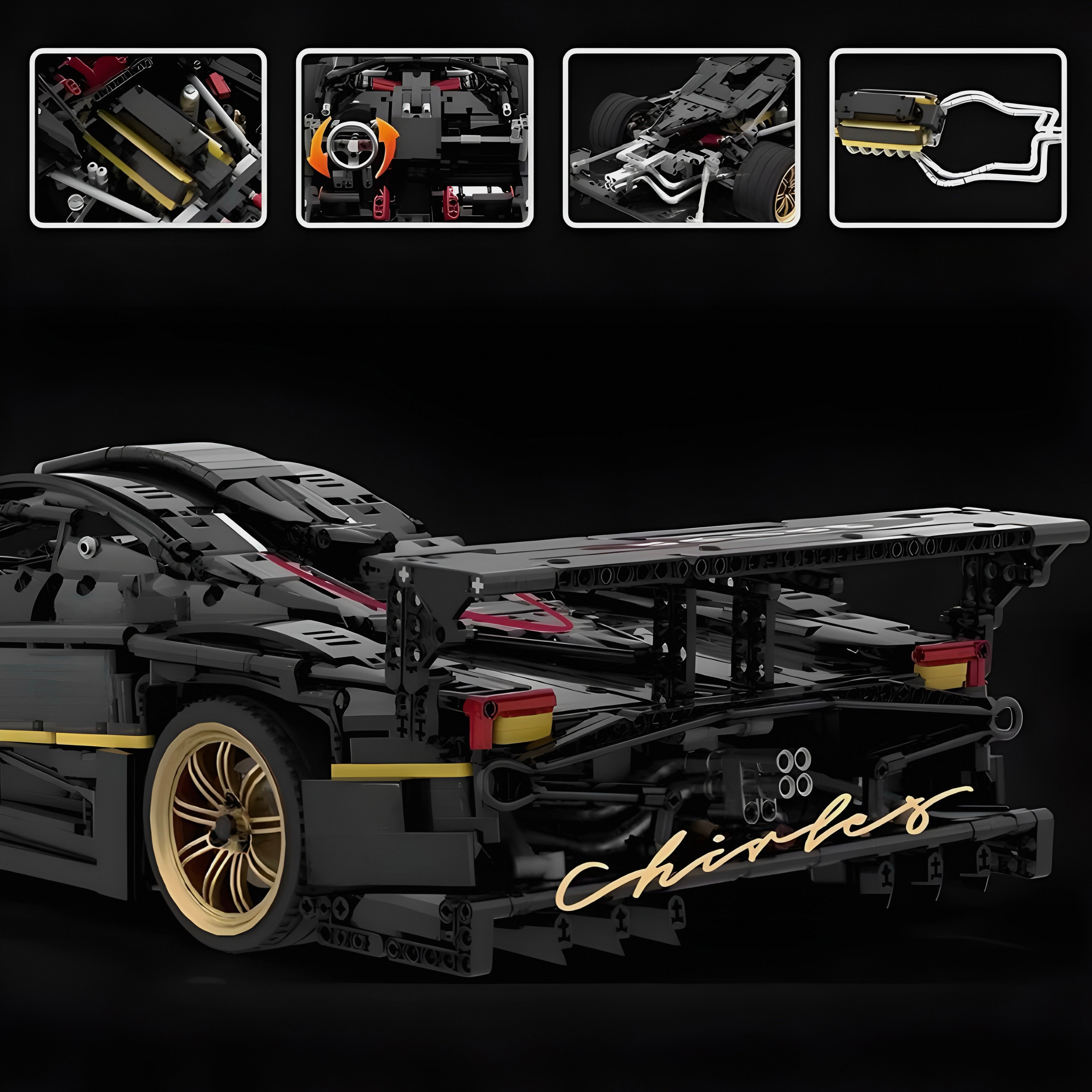 Pagani Zonda R | 4500pcs