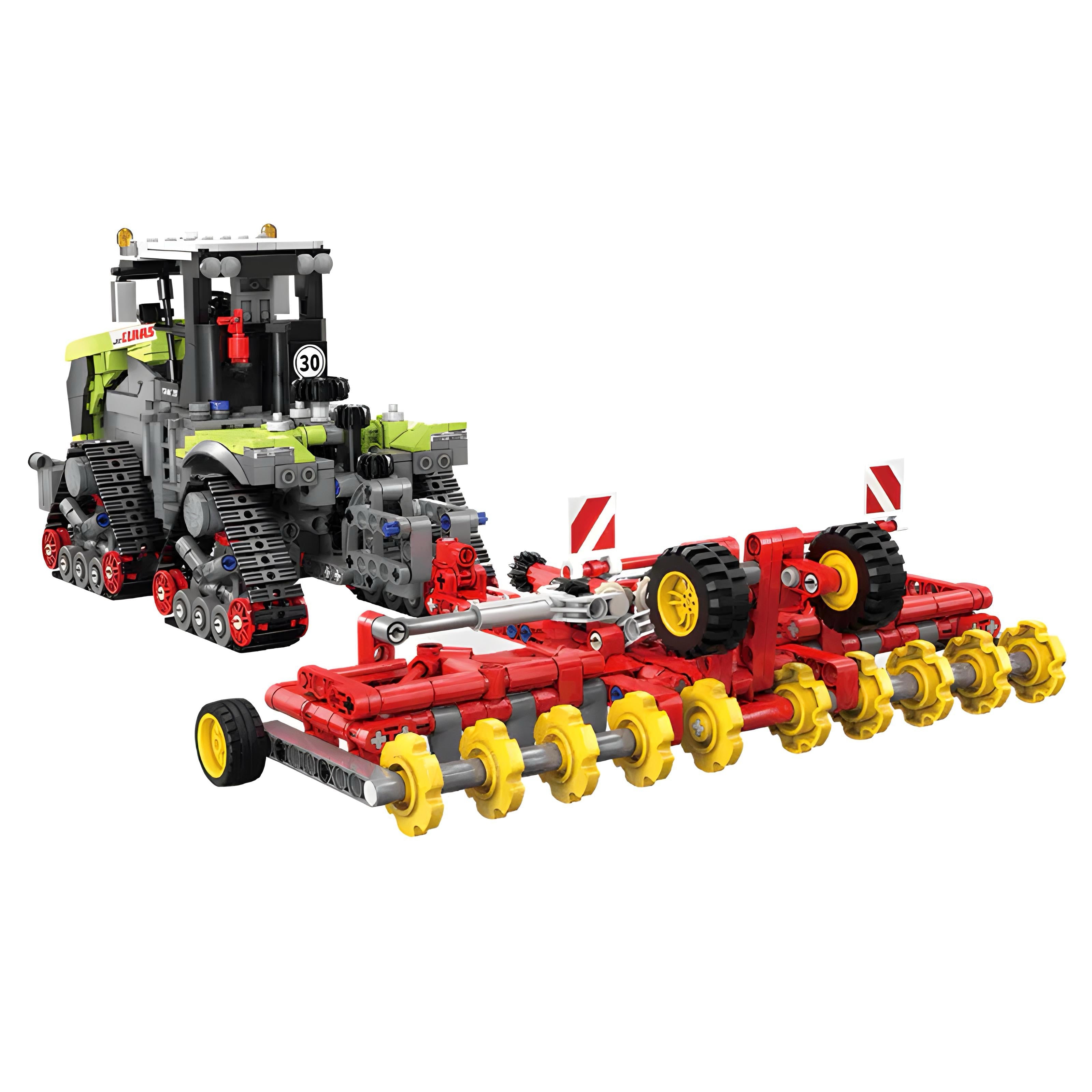 Claas Xerion 5000 Trac TS | 1336pcs | Block World