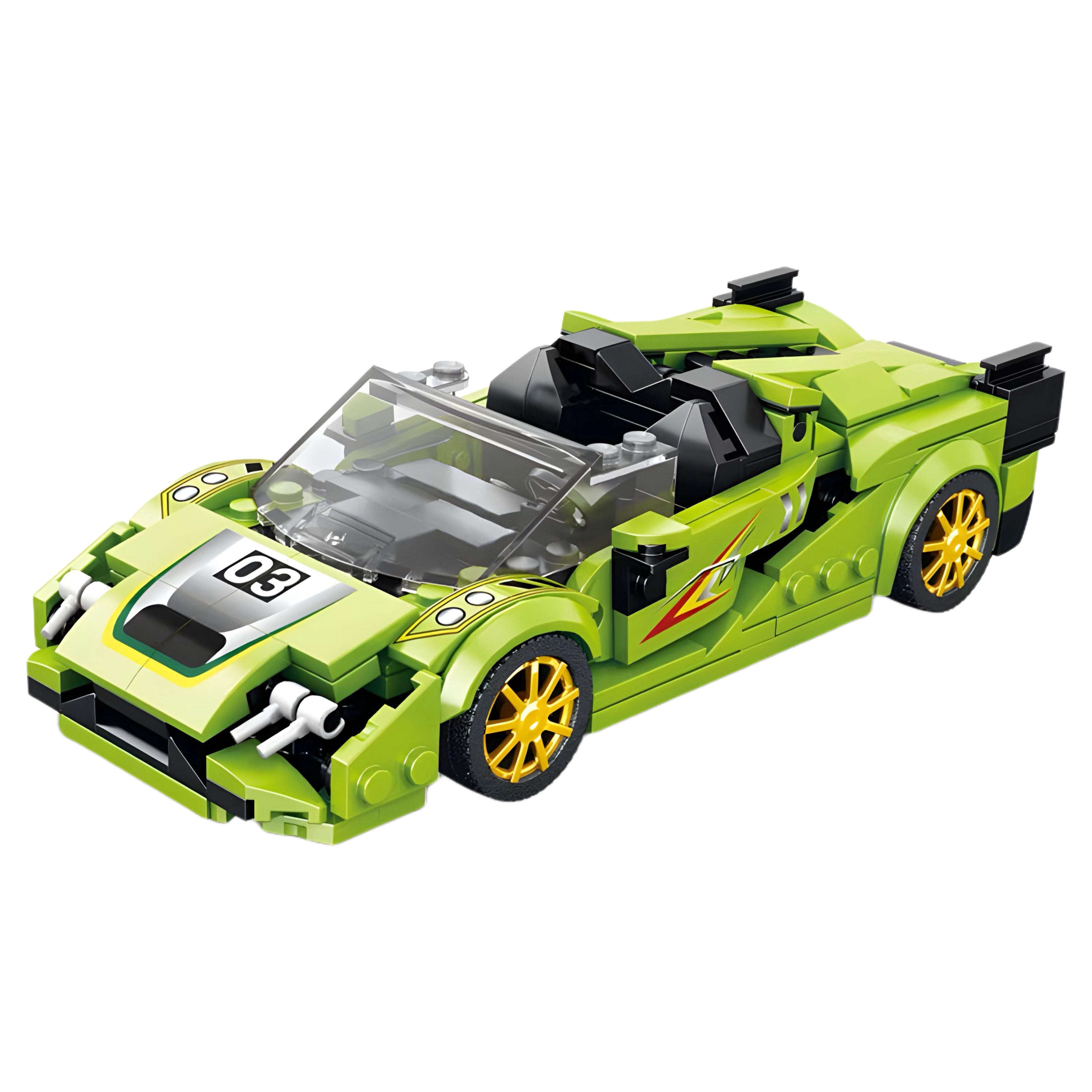 Italian V12 Hybrid Hypercar | 368pcs | Block World