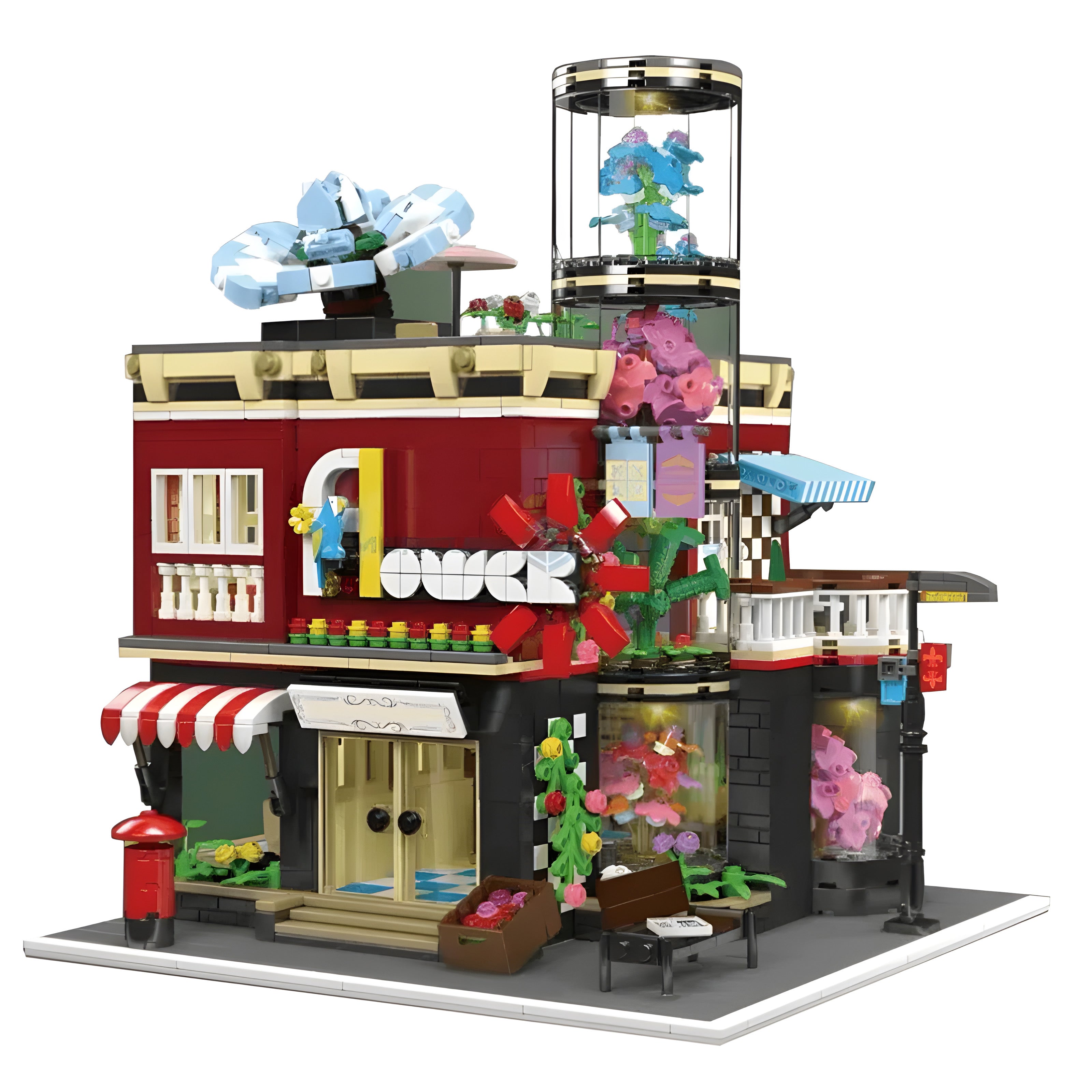 Flower Shop | 2290pcs | Block World