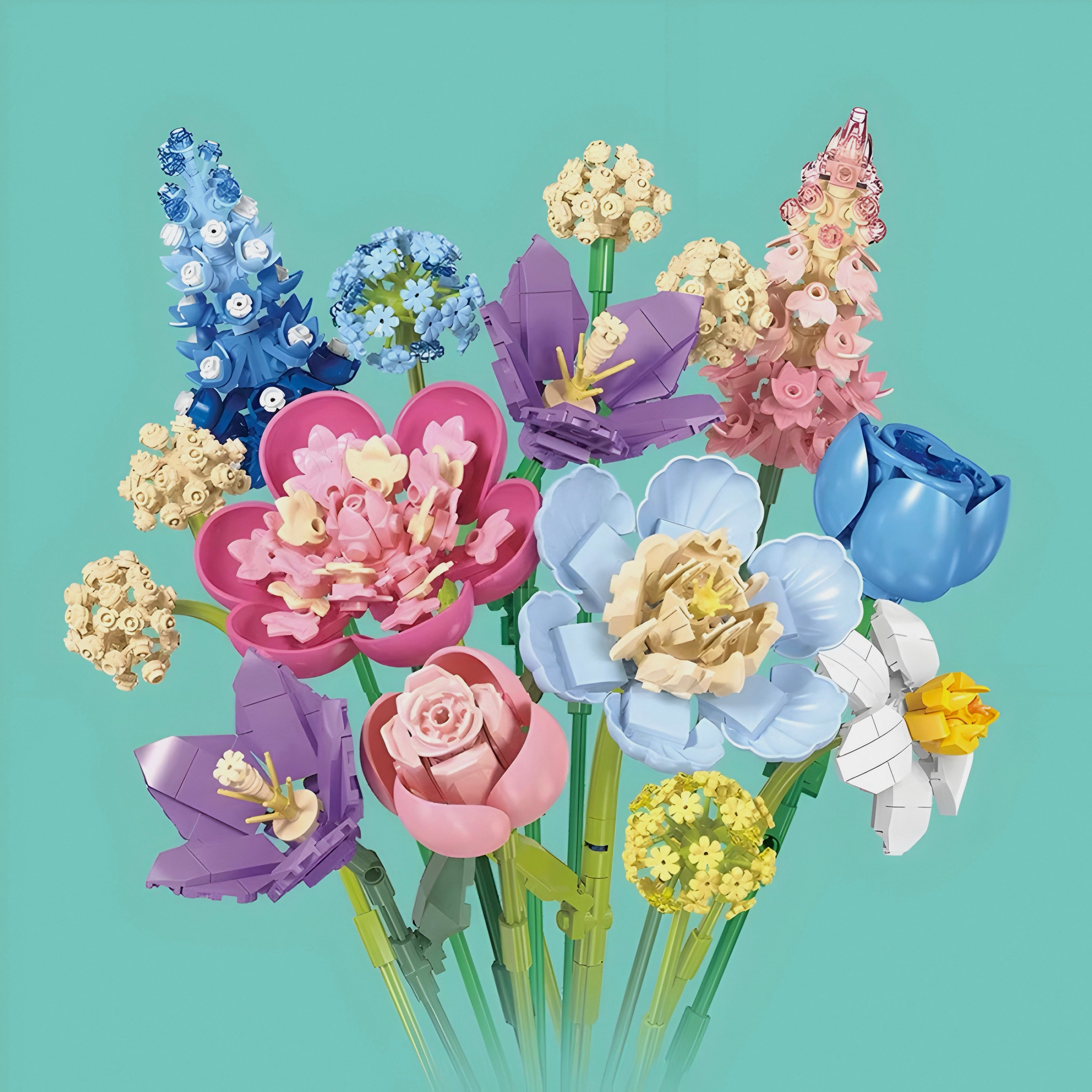 Flower Bouquet | 866pcs | Block World