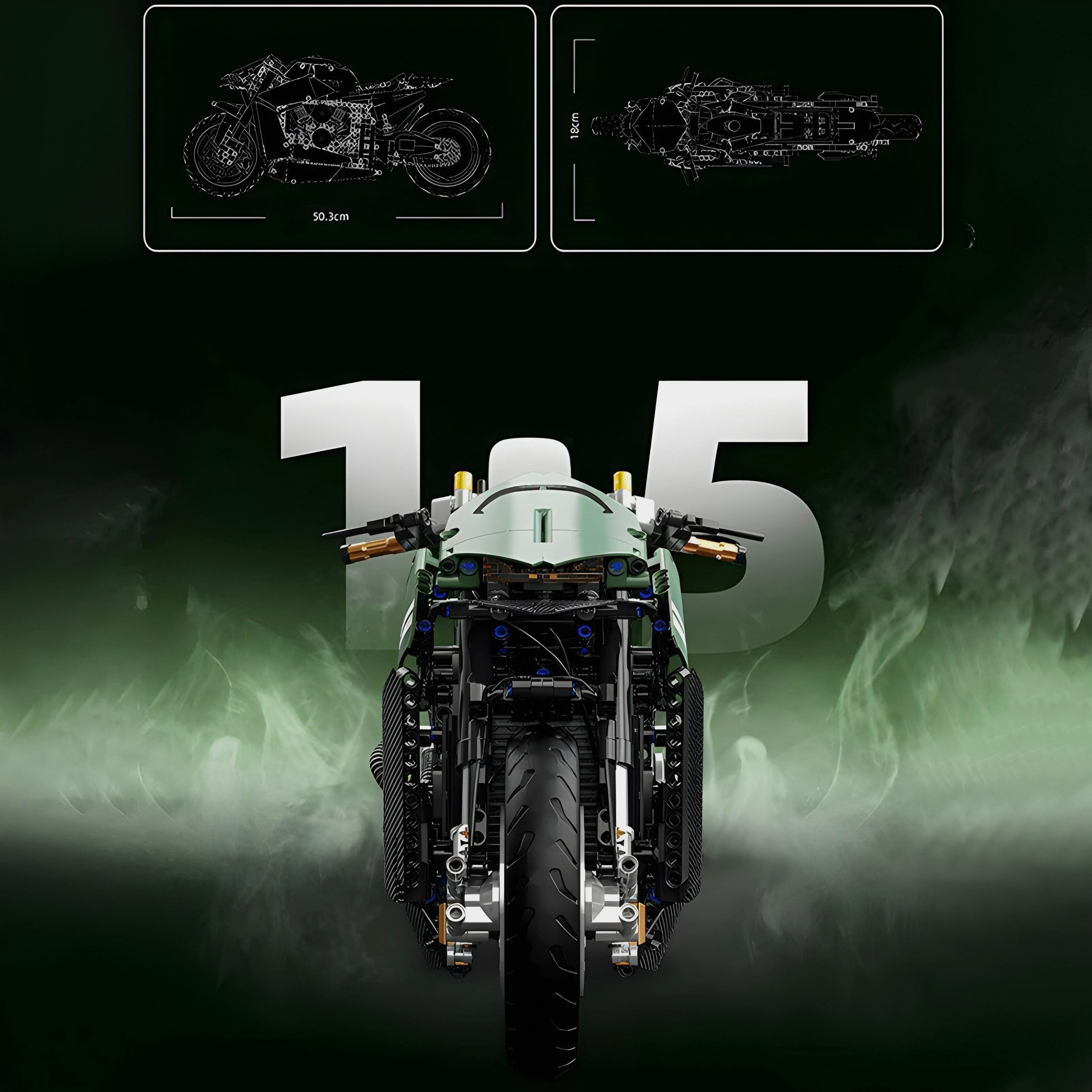 Race Spec Motorcycle | 2176pcs