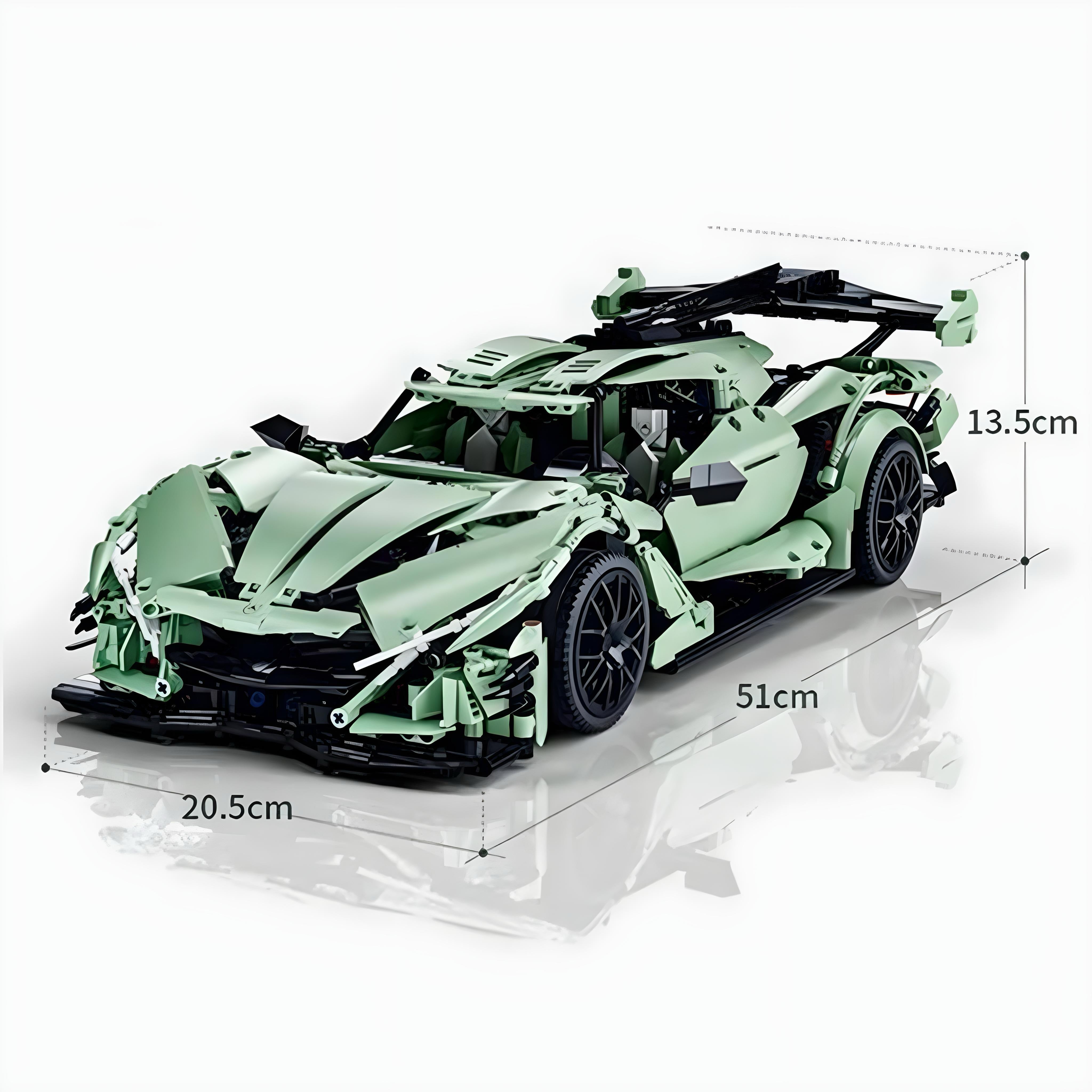 Intensa Emozione Hypercar | 2816pcs