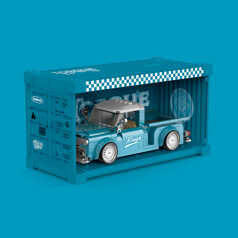 50s Vintage American Pickup | 308pcs | Block World