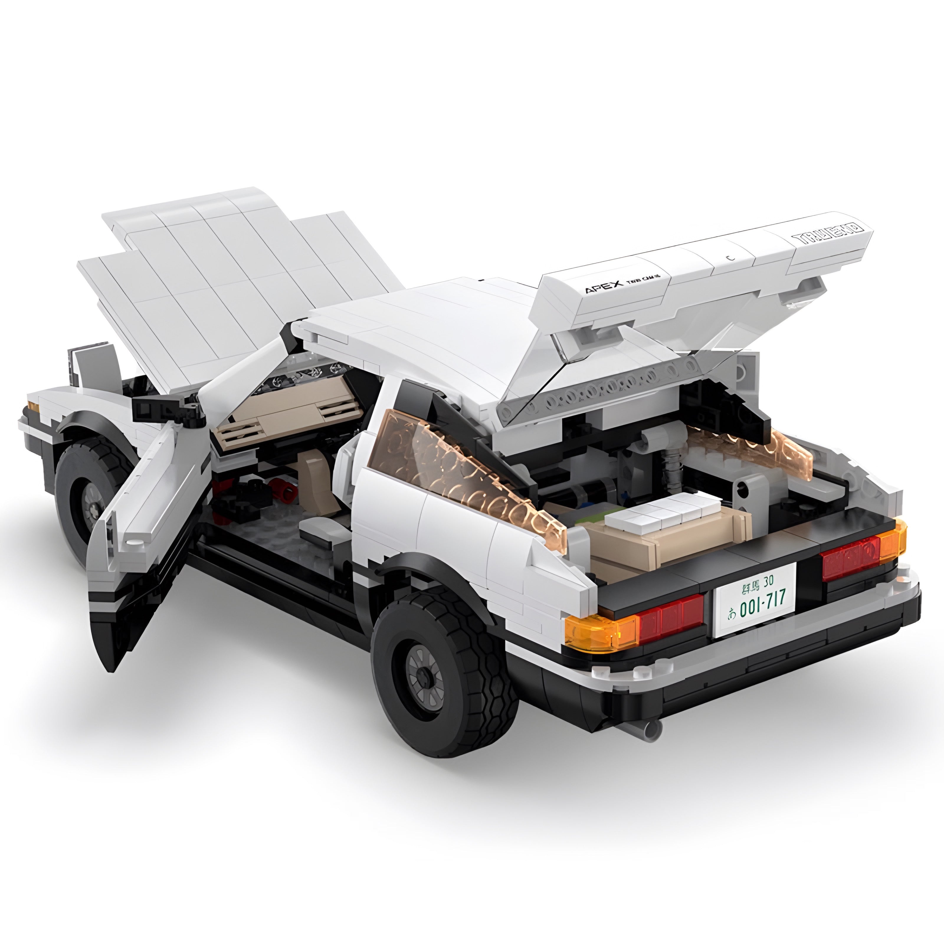 Initial D Toyota AE86 | 1324pcs | Block World