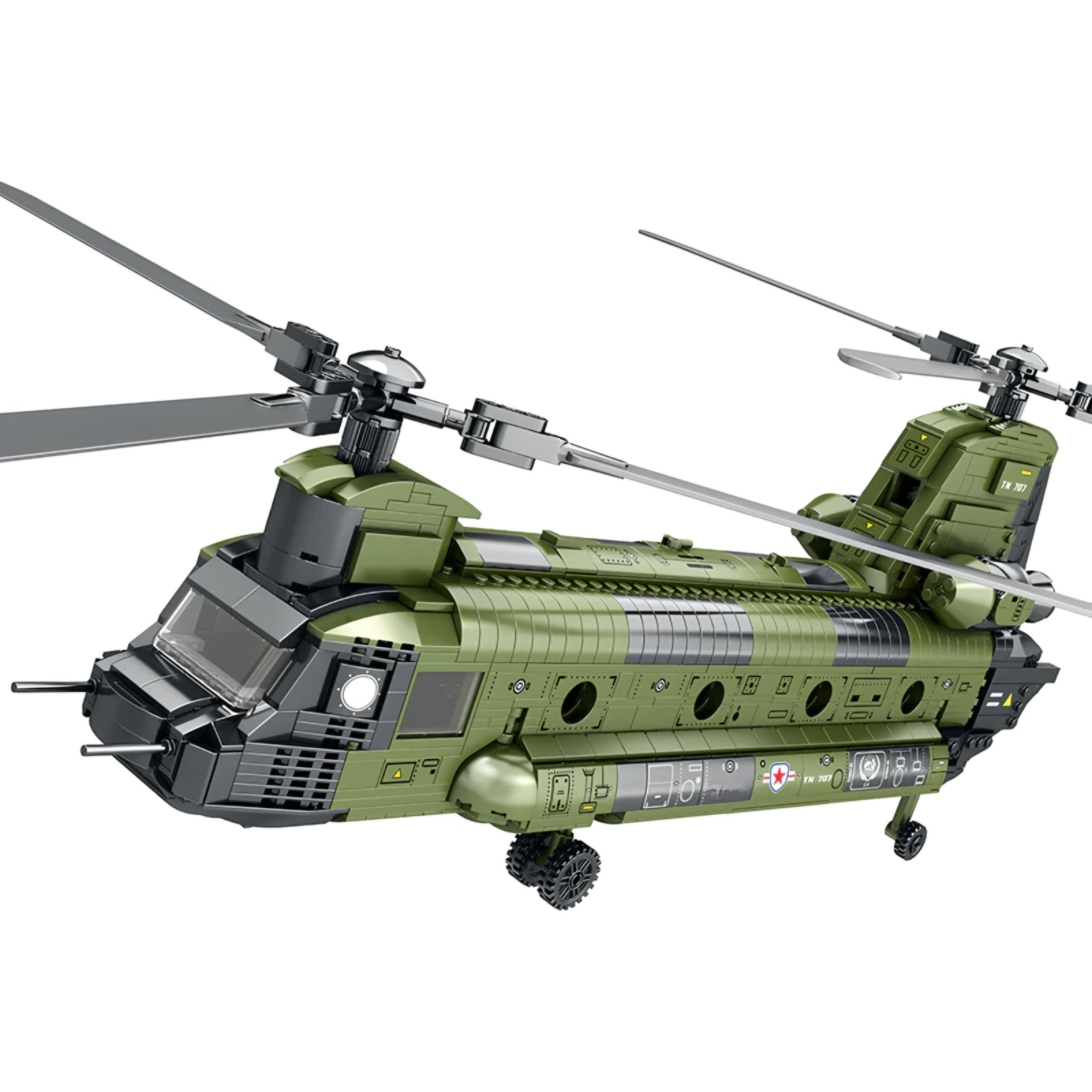 CH-47 Transport Helicopter | 1622pcs | Block World