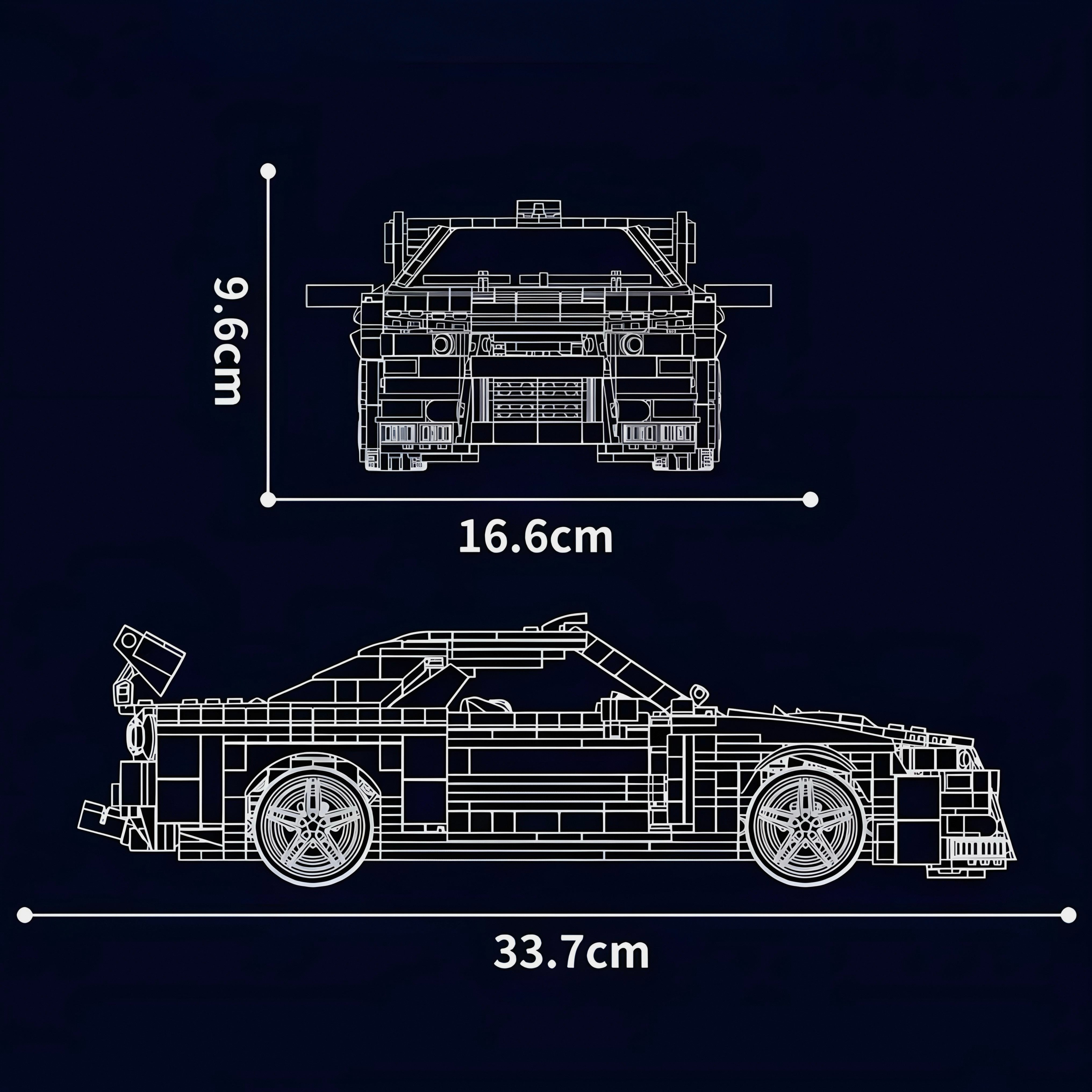 Skyline R34 GT-R | 1472pcs