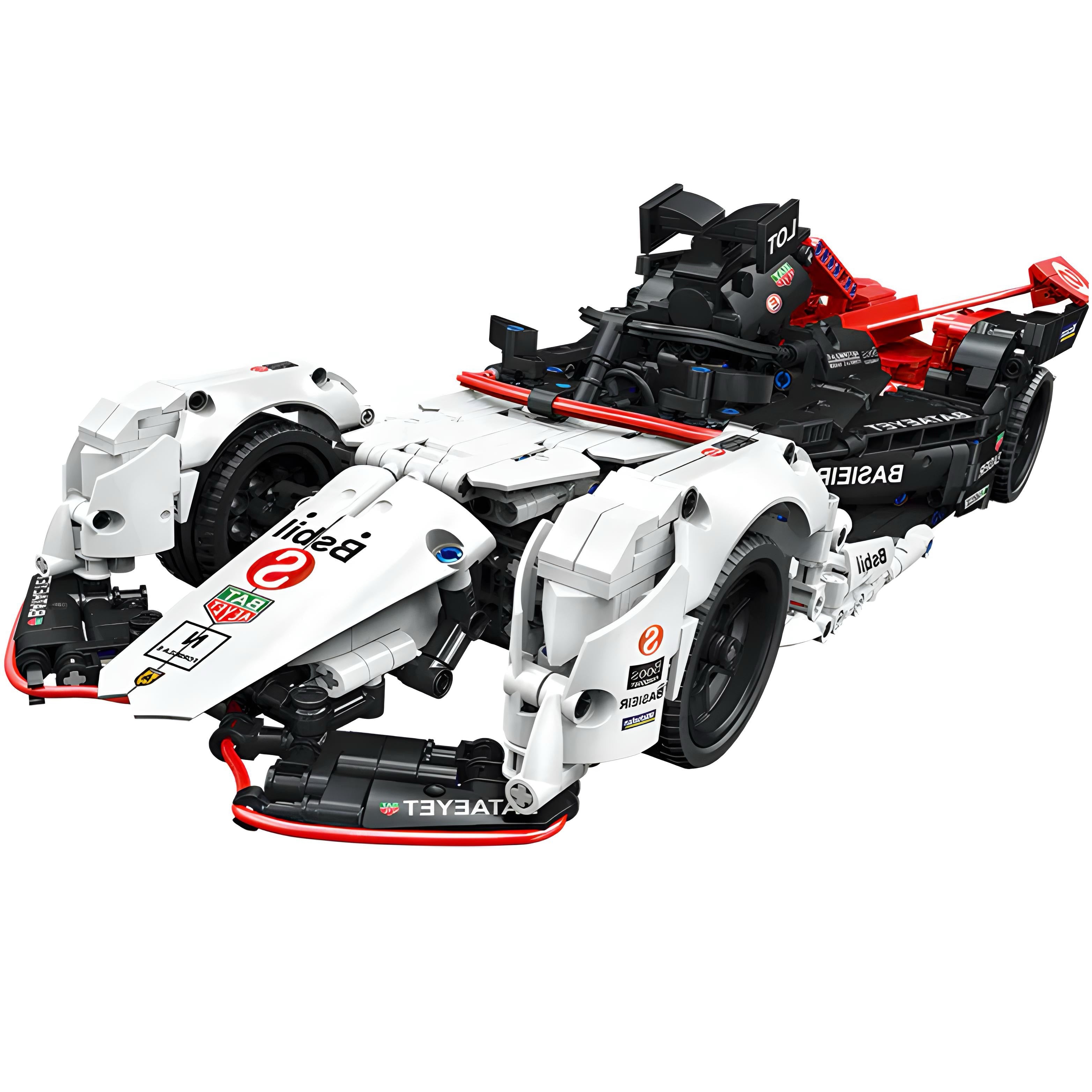 Gen 2 Electric Single Seater Race Car | 1628pc | Block World