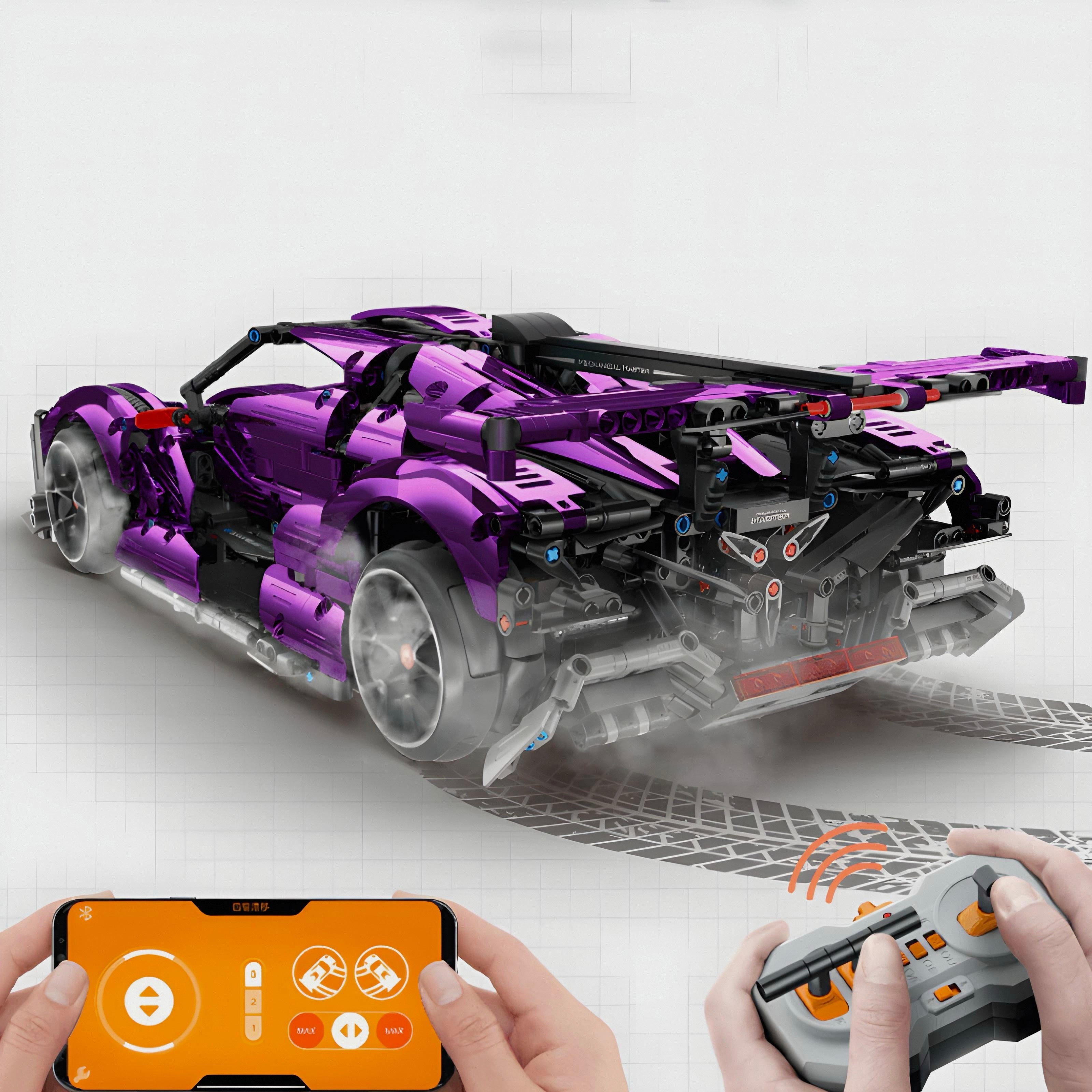 Chrome Edition Drifting Hypercar | 2444pcs