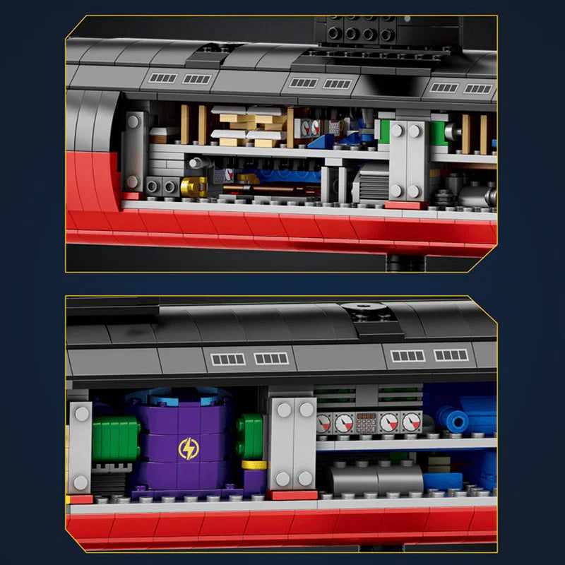 Military Los Angeles-class SSN Submarine | 2987pcs