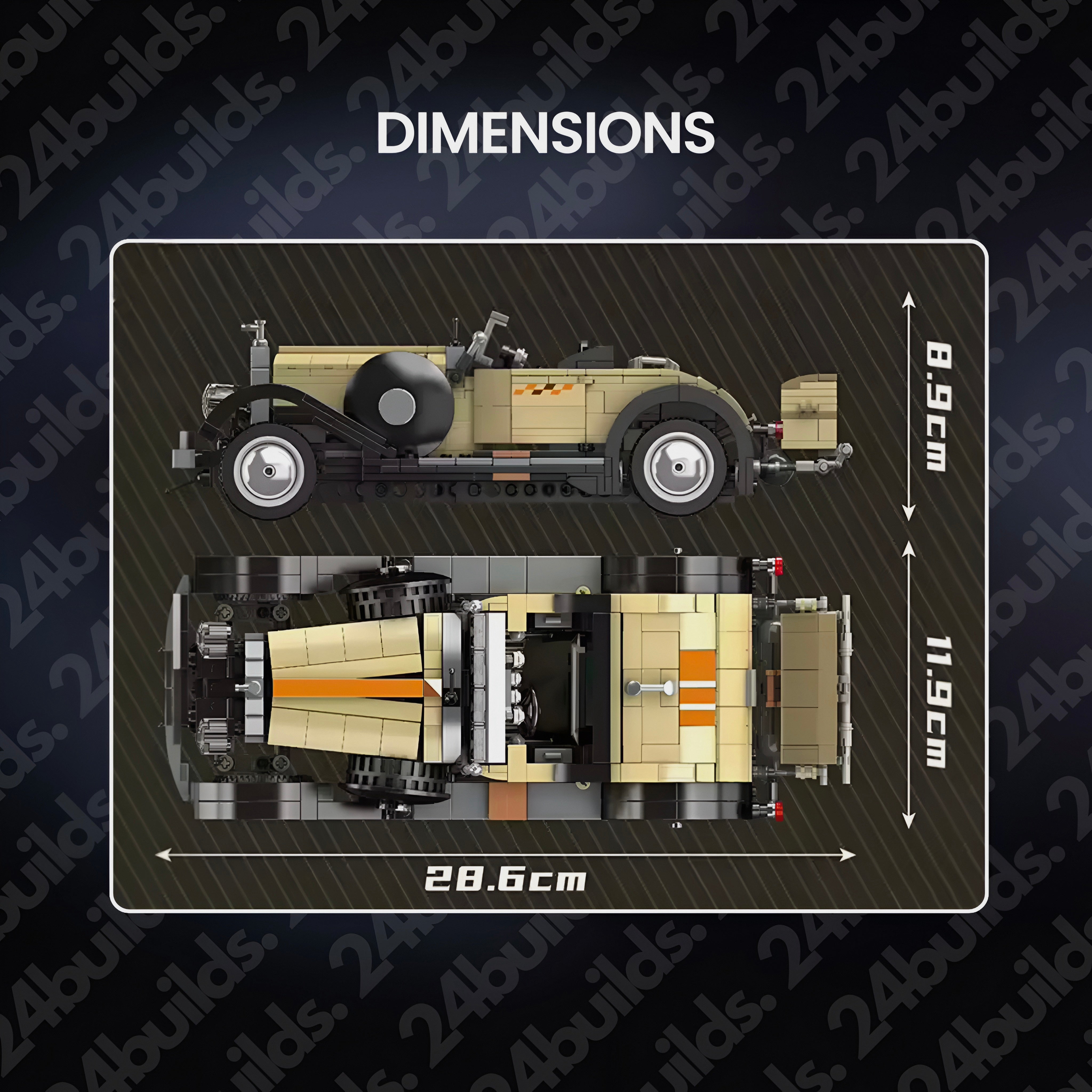 20s British Phantom | 896pcs | Block World