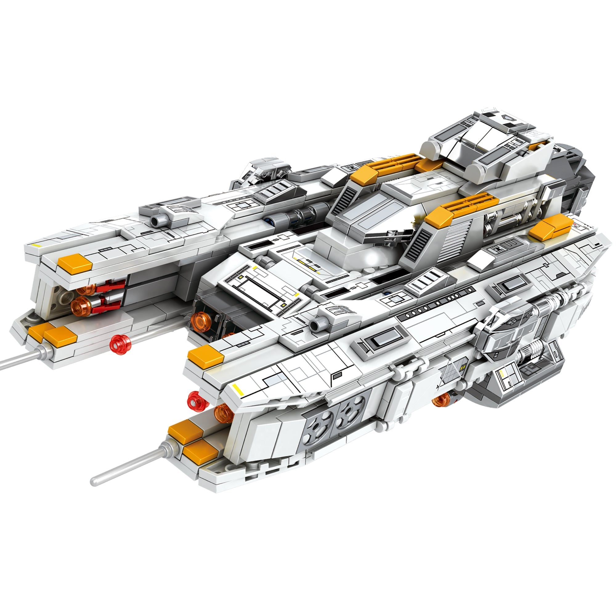 Intergalactic Tactical Warship | 794pcs | Block World
