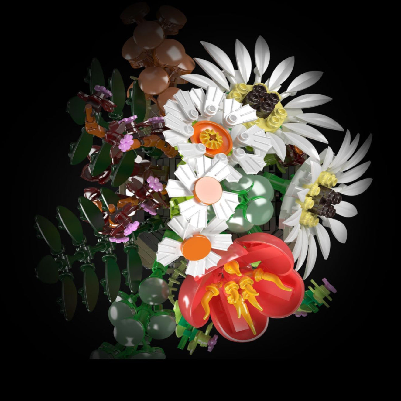 Blooming Flower Pot | 1158pcs | Block World